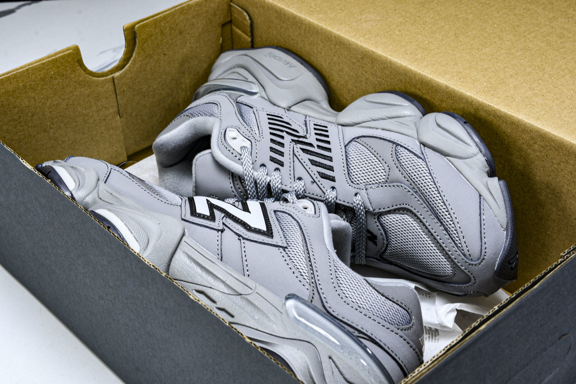 纯原 New Balance NB9060 复古休闲运动慢跑鞋 U9060ZGB#YZ004#原档案3D