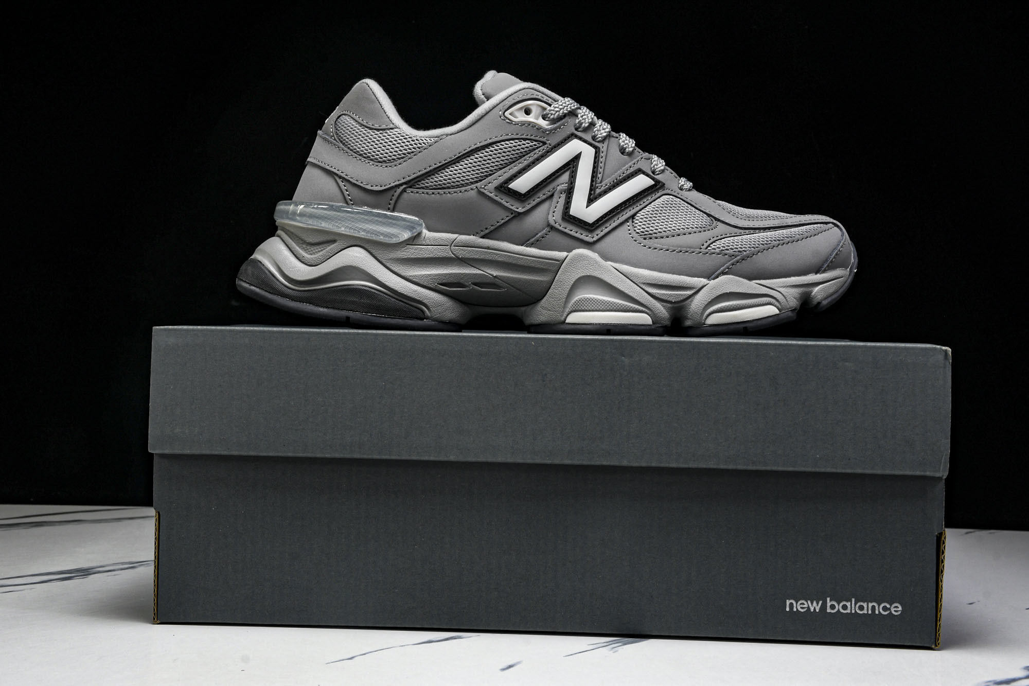纯原 New Balance NB9060 复古休闲运动慢跑鞋 U9060ZGB#YZ004#原档案3D