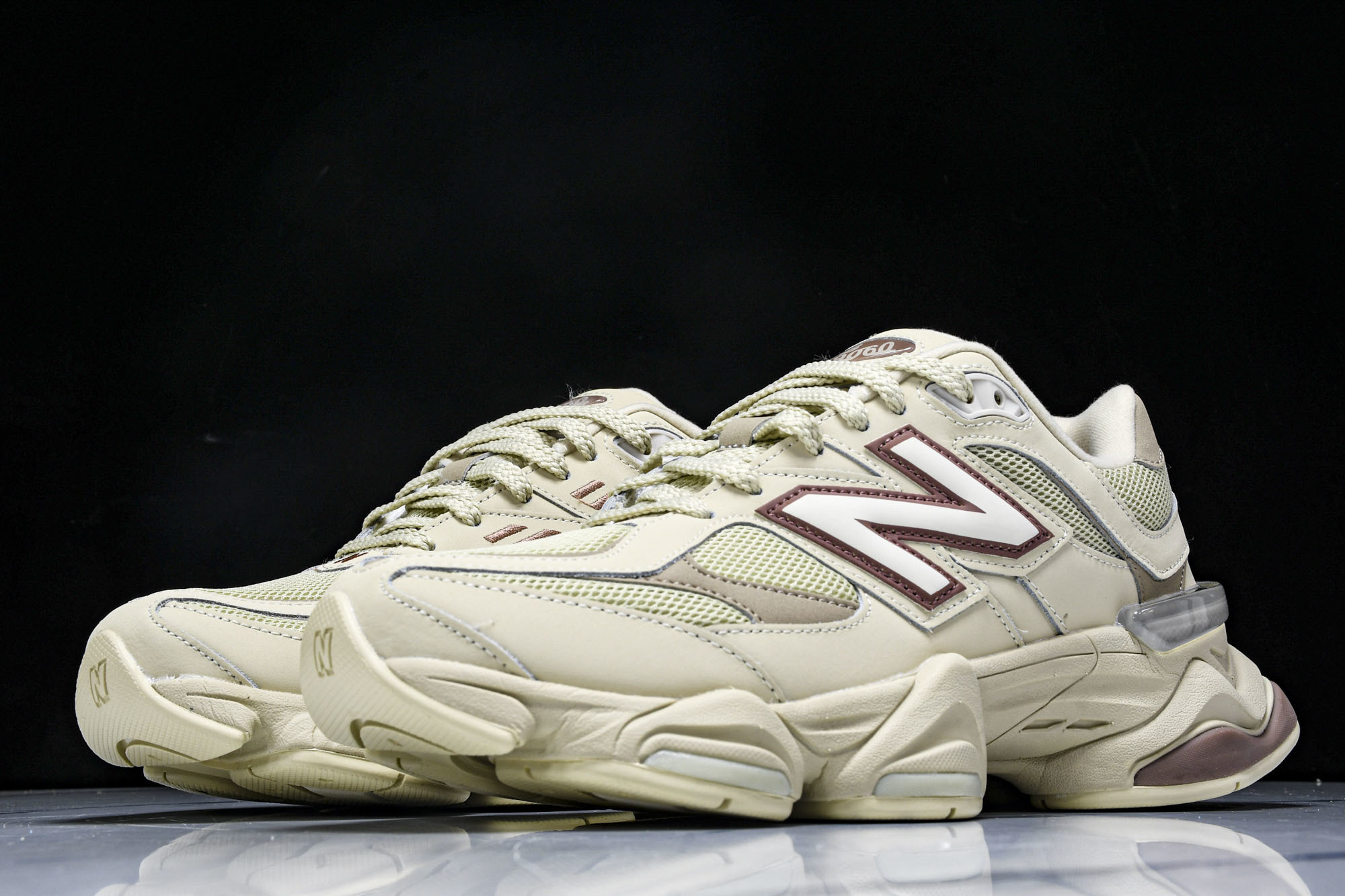 纯原 New Balance NB9060 复古休闲运动慢跑鞋 U9060ZGC#YZ004#原档案3D