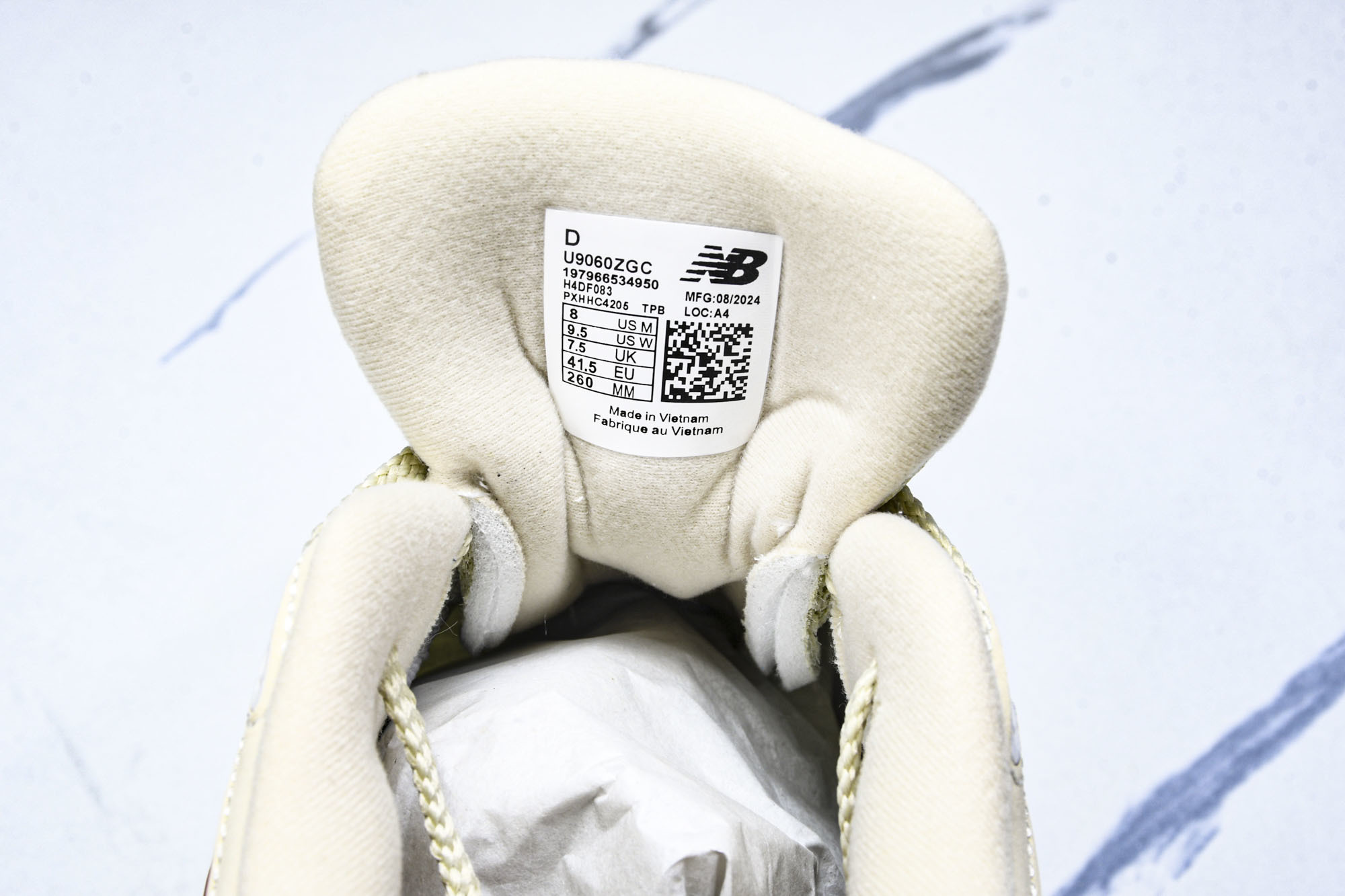 纯原 New Balance NB9060 复古休闲运动慢跑鞋 U9060ZGC#YZ004#原档案3D