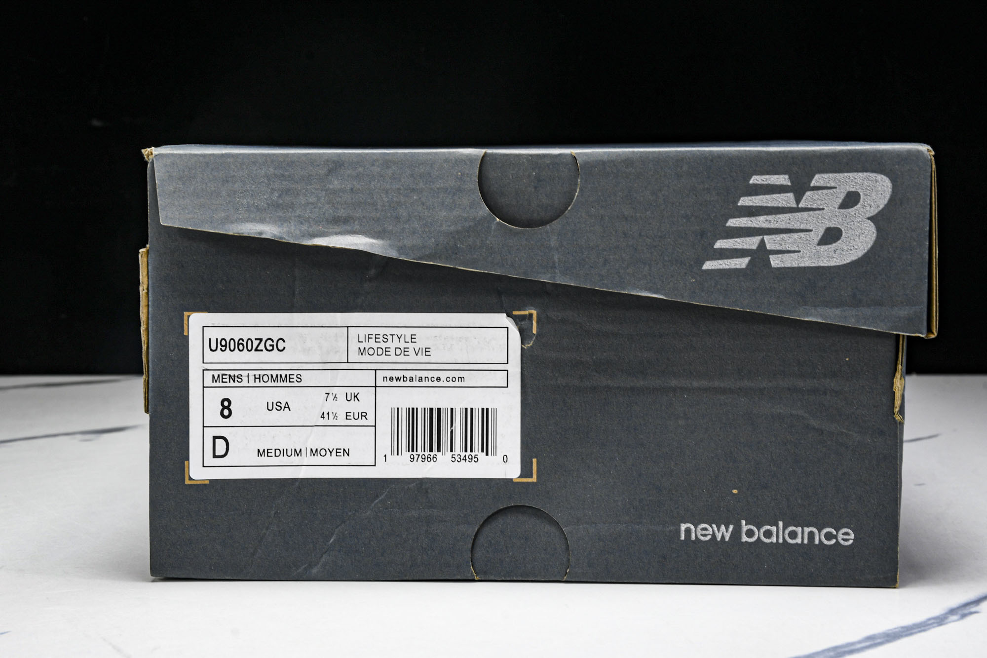 纯原 New Balance NB9060 复古休闲运动慢跑鞋 U9060ZGC#YZ004#原档案3D