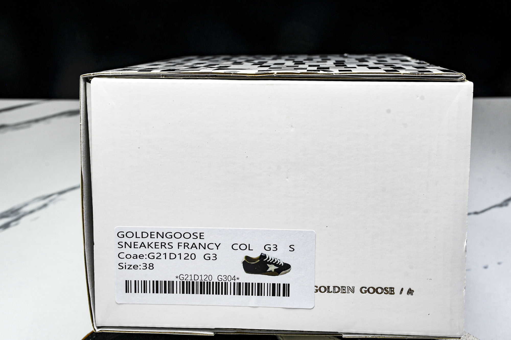 GGDB Golden Goose Super Star 系列小脏运动鞋 时尚系带平底低帮德训板鞋202