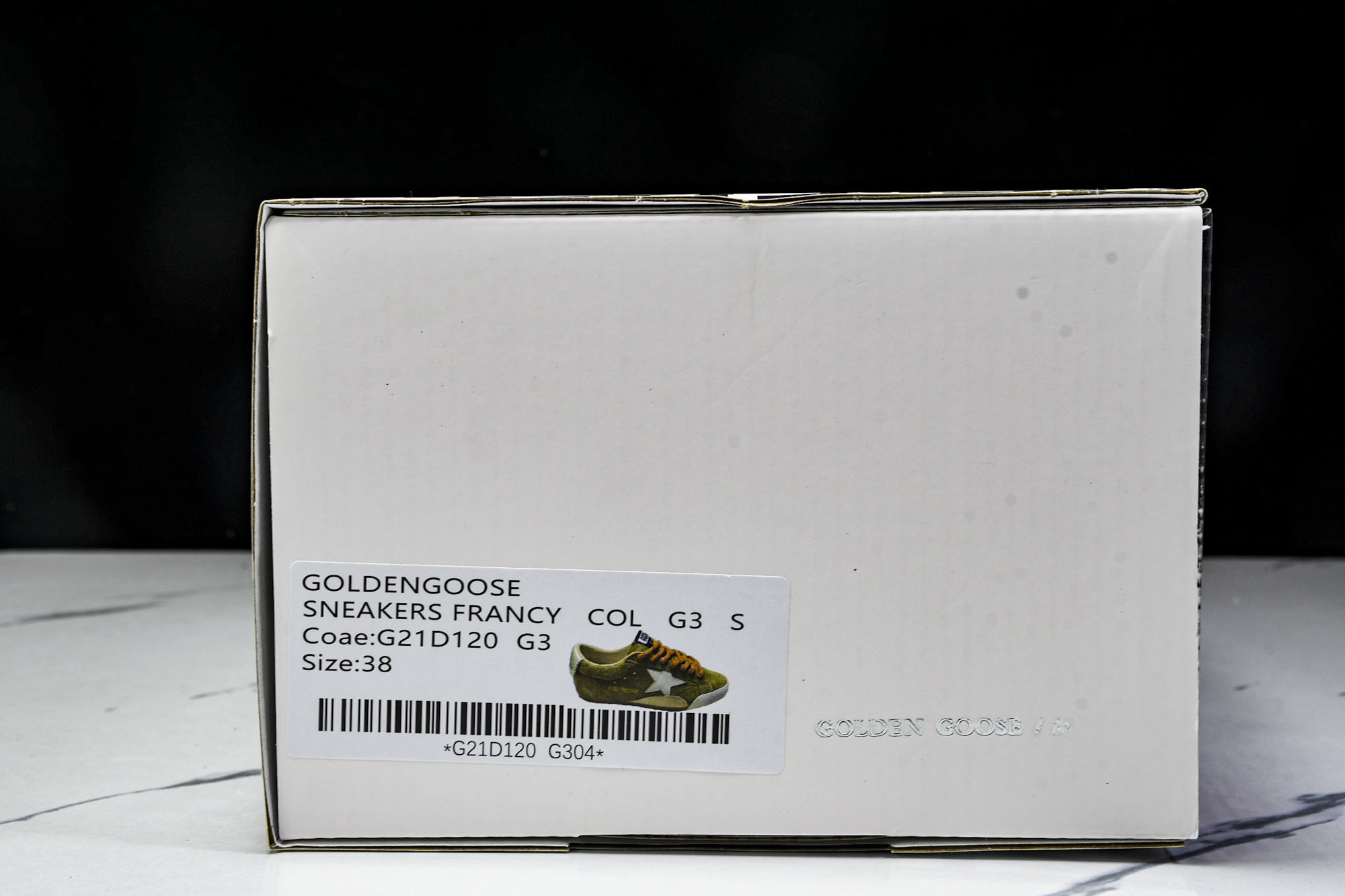 GGDB Golden Goose Super Star 系列小脏运动鞋 时尚系带平底低帮德训板鞋202