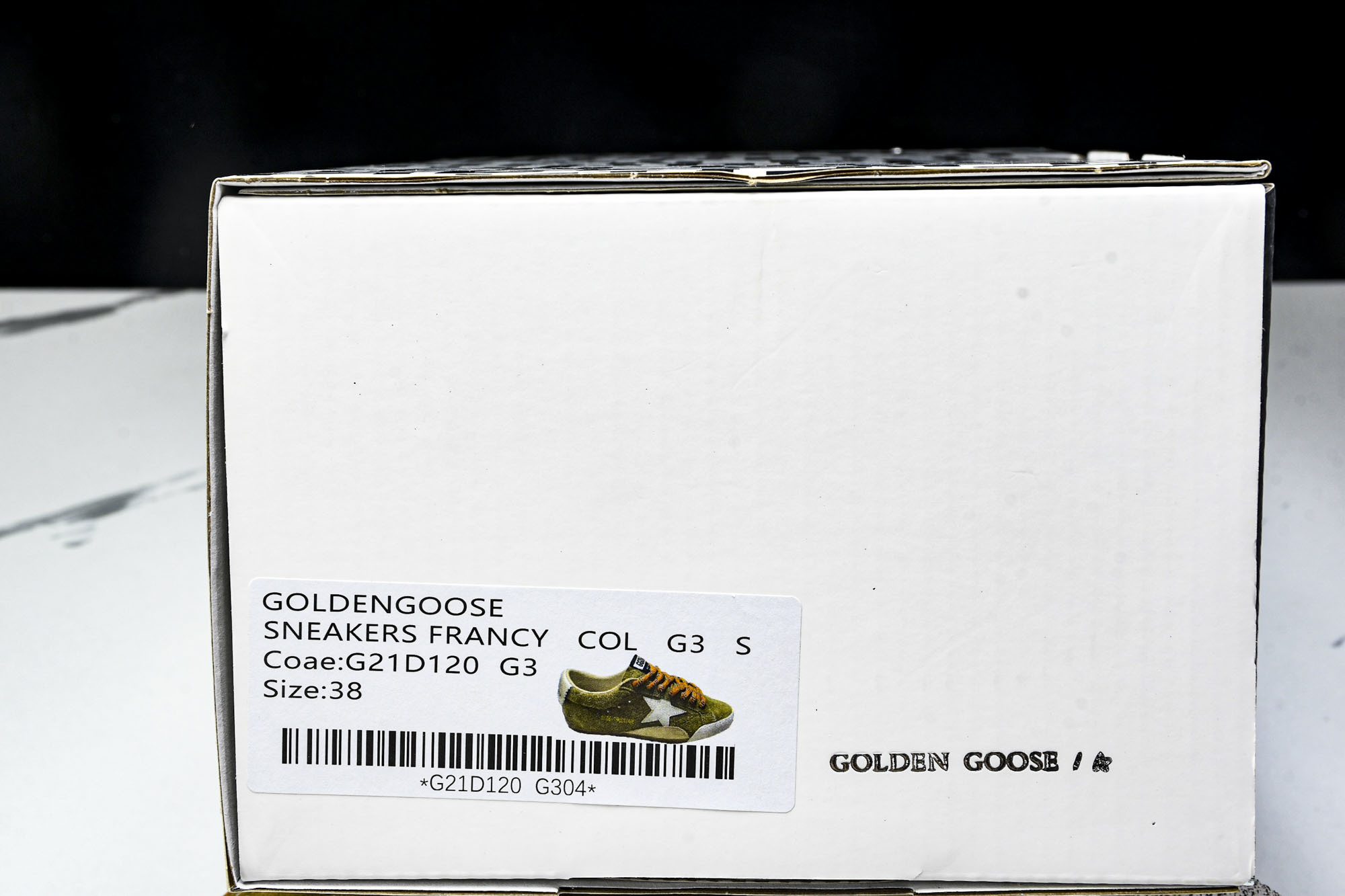 GGDB Golden Goose Super Star 系列小脏运动鞋 时尚系带平底低帮德训板鞋202