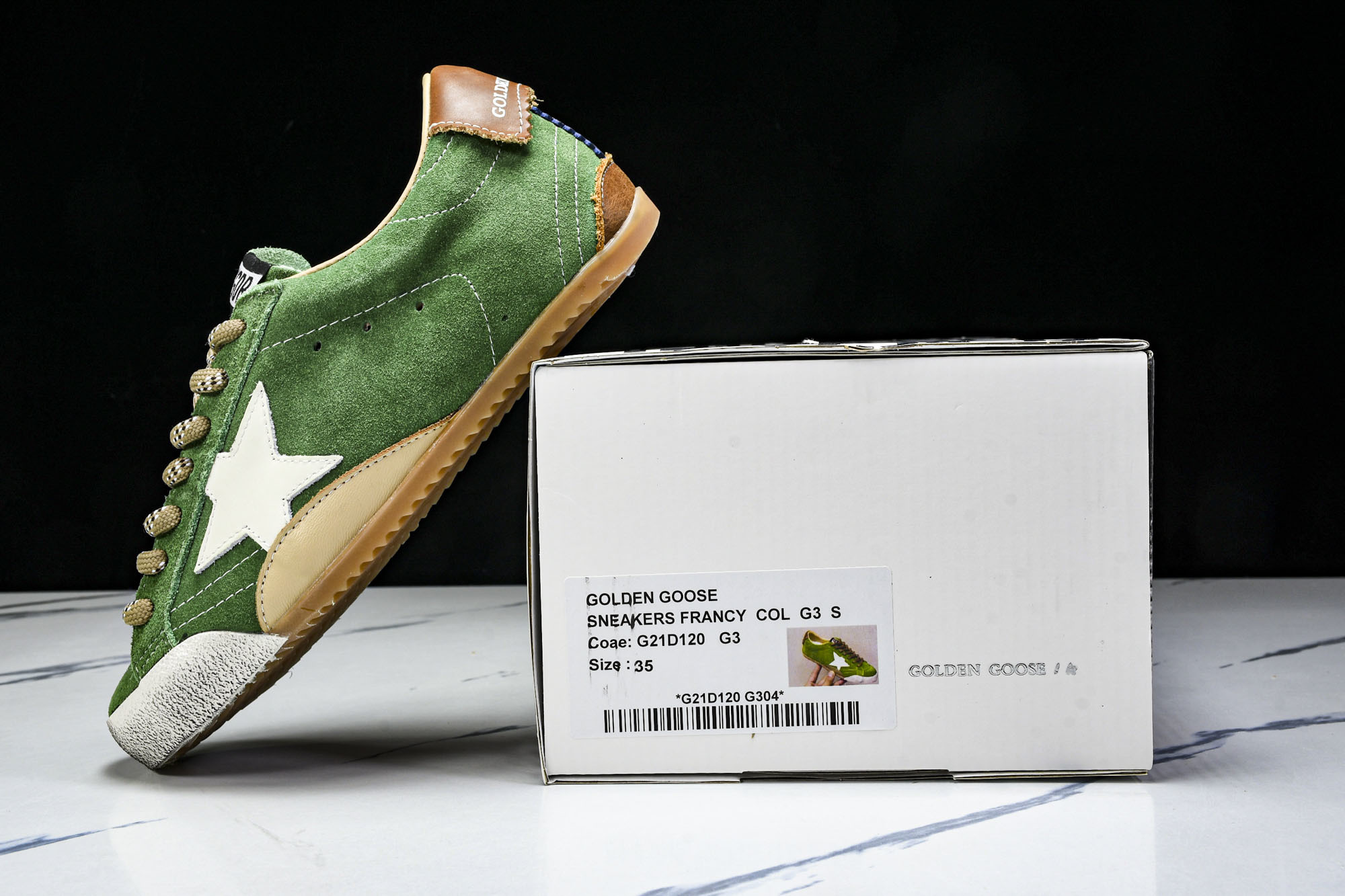 Golden Goose True Star 25s最新款 小红书爆款鞋 采用进口牛皮羊皮内里 舒适感爆