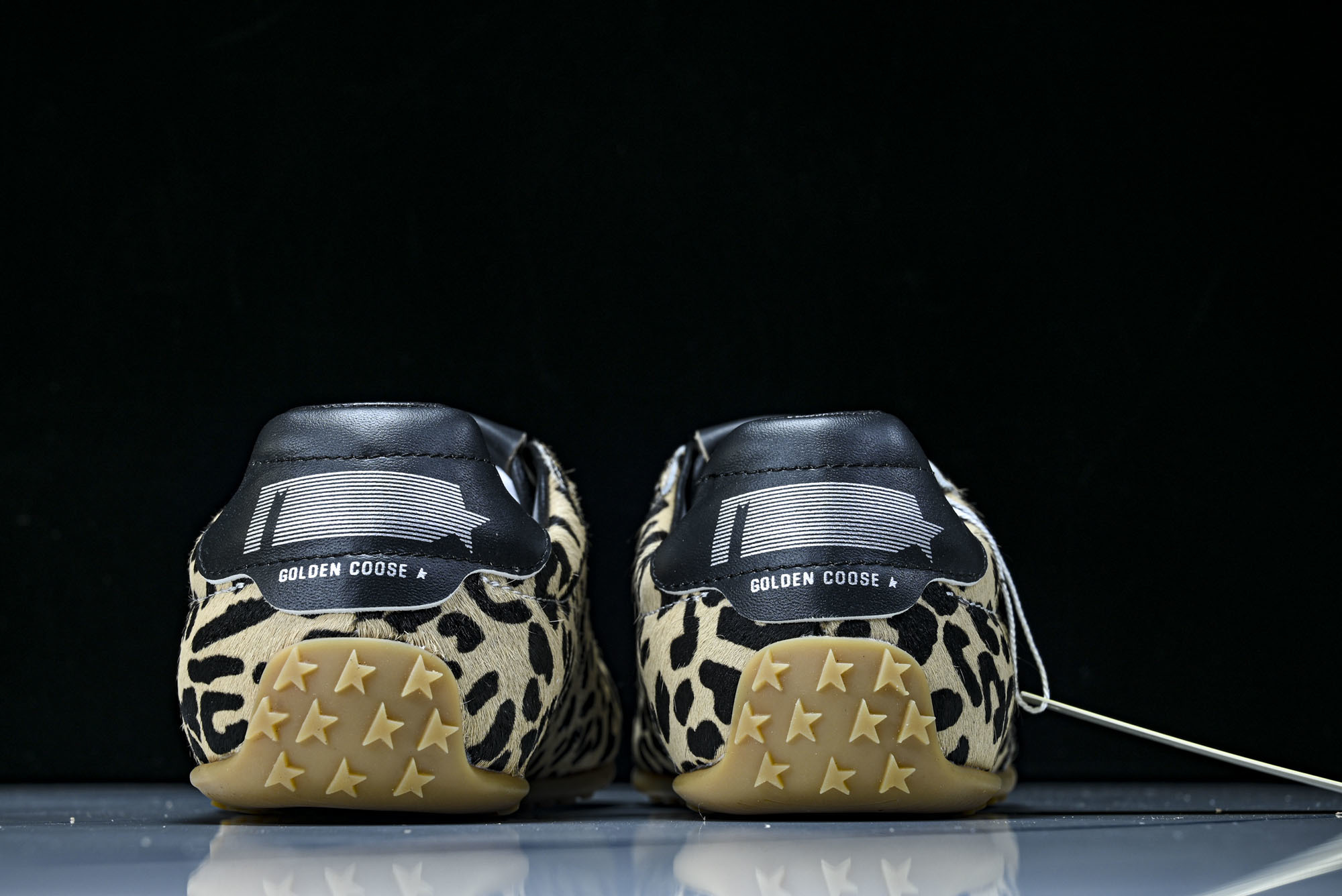 Golden Goose 25周年限定款三色系带平底低帮德训板鞋2025新款星星做旧小脏鞋女#Golde