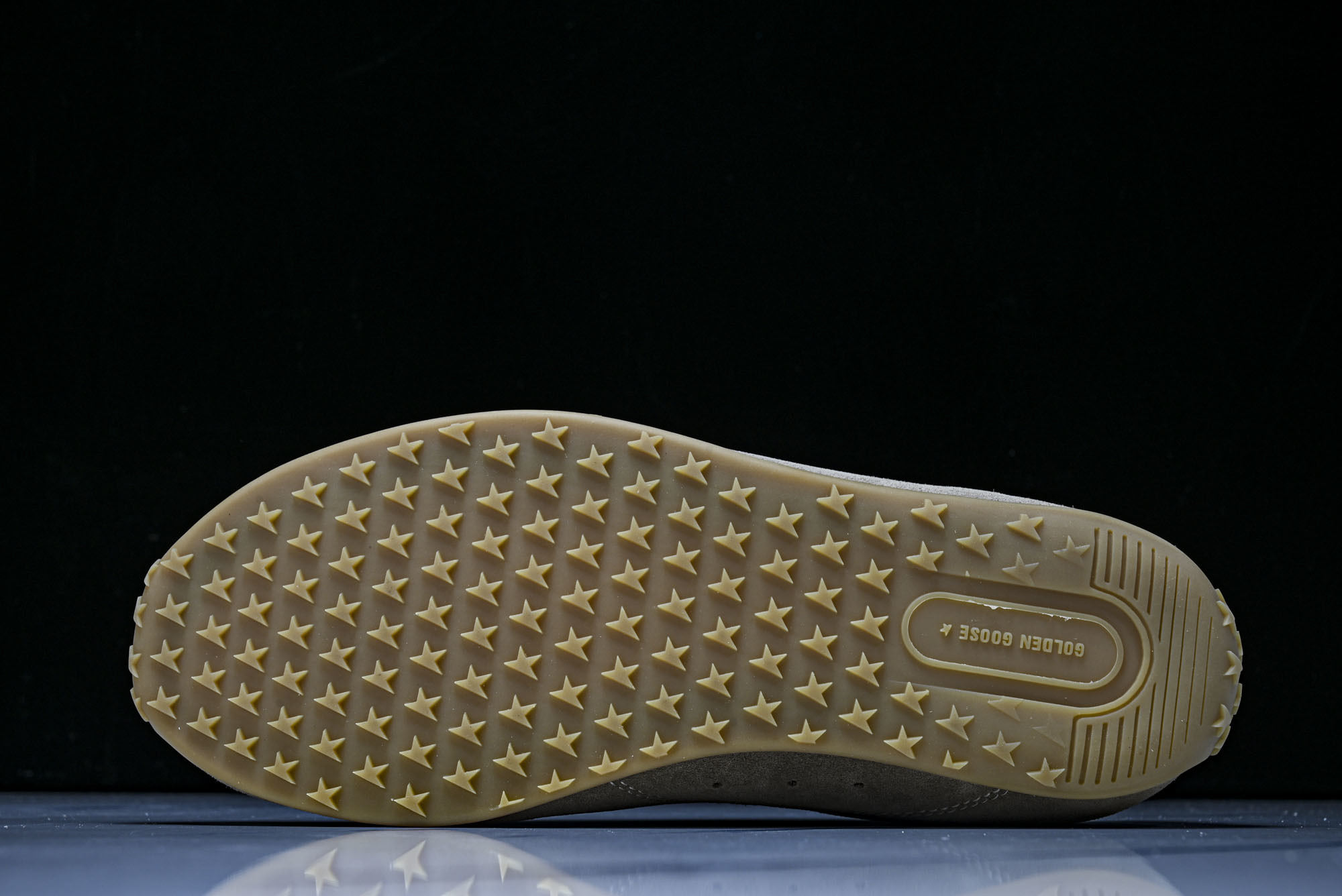 Golden Goose 25周年限定款三色系带平底低帮德训板鞋2025新款星星做旧小脏鞋女_CM_1#