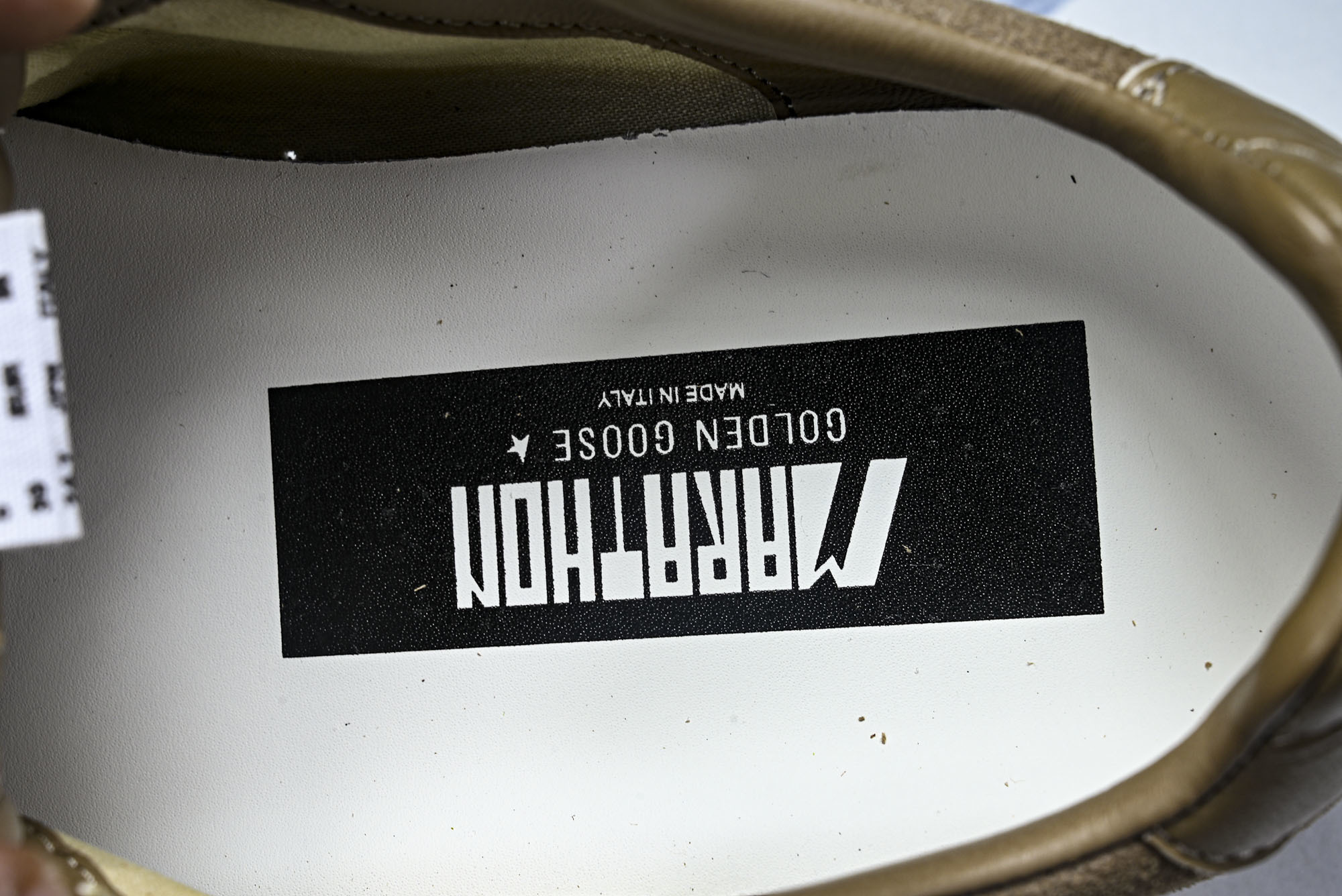 Golden Goose 25周年限定款三色系带平底低帮德训板鞋2025新款星星做旧小脏鞋女_CM_1#