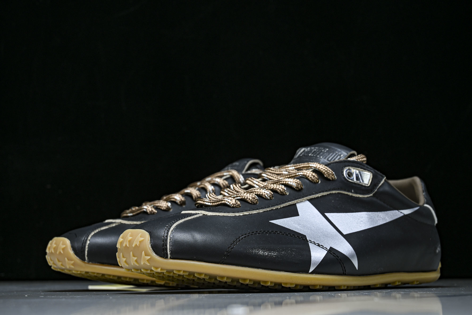 Golden Goose 25周年限定款三色系带平底低帮德训板鞋2025新款星星做旧小脏鞋女_CM_2#