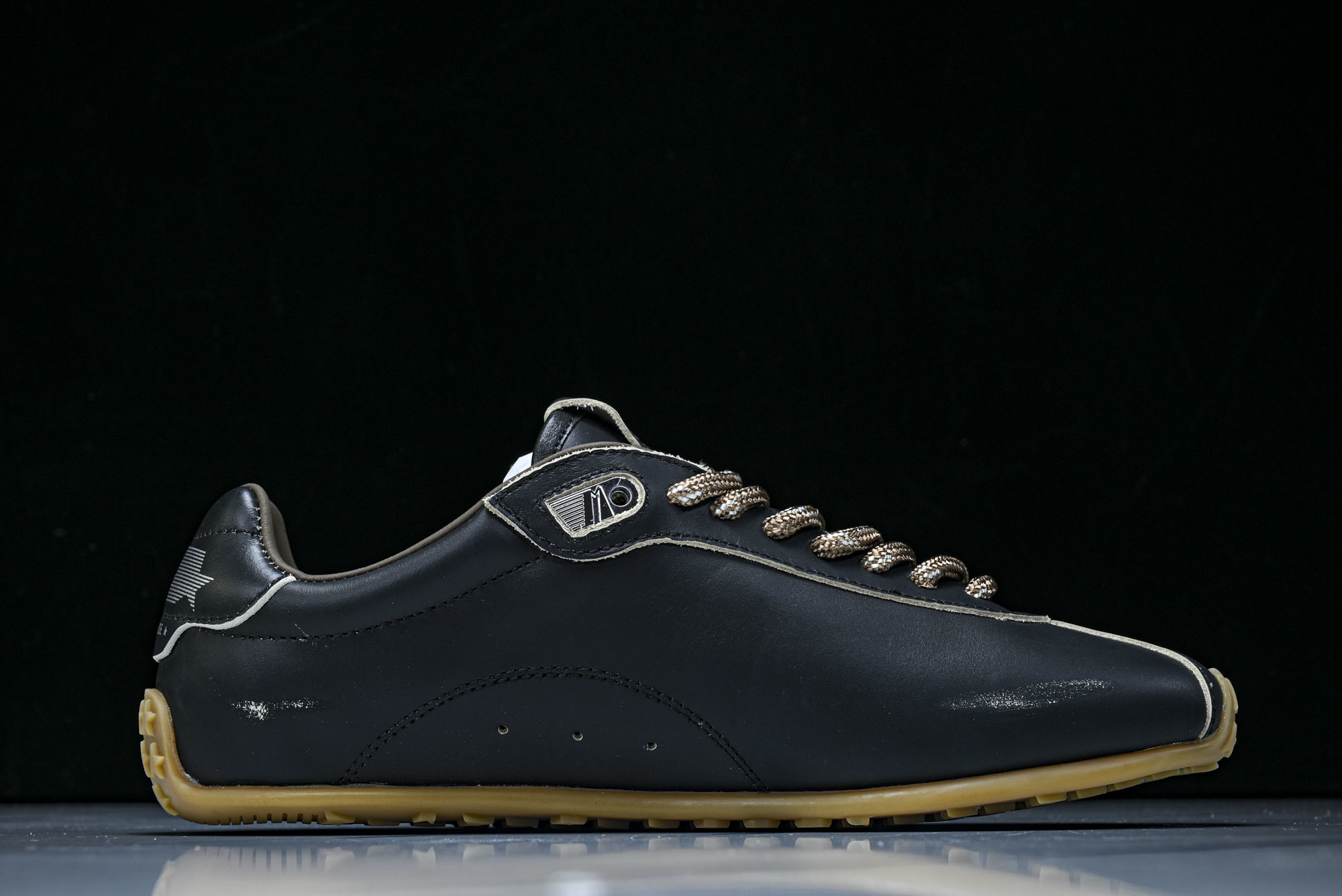Golden Goose 25周年限定款三色系带平底低帮德训板鞋2025新款星星做旧小脏鞋女_CM_2#