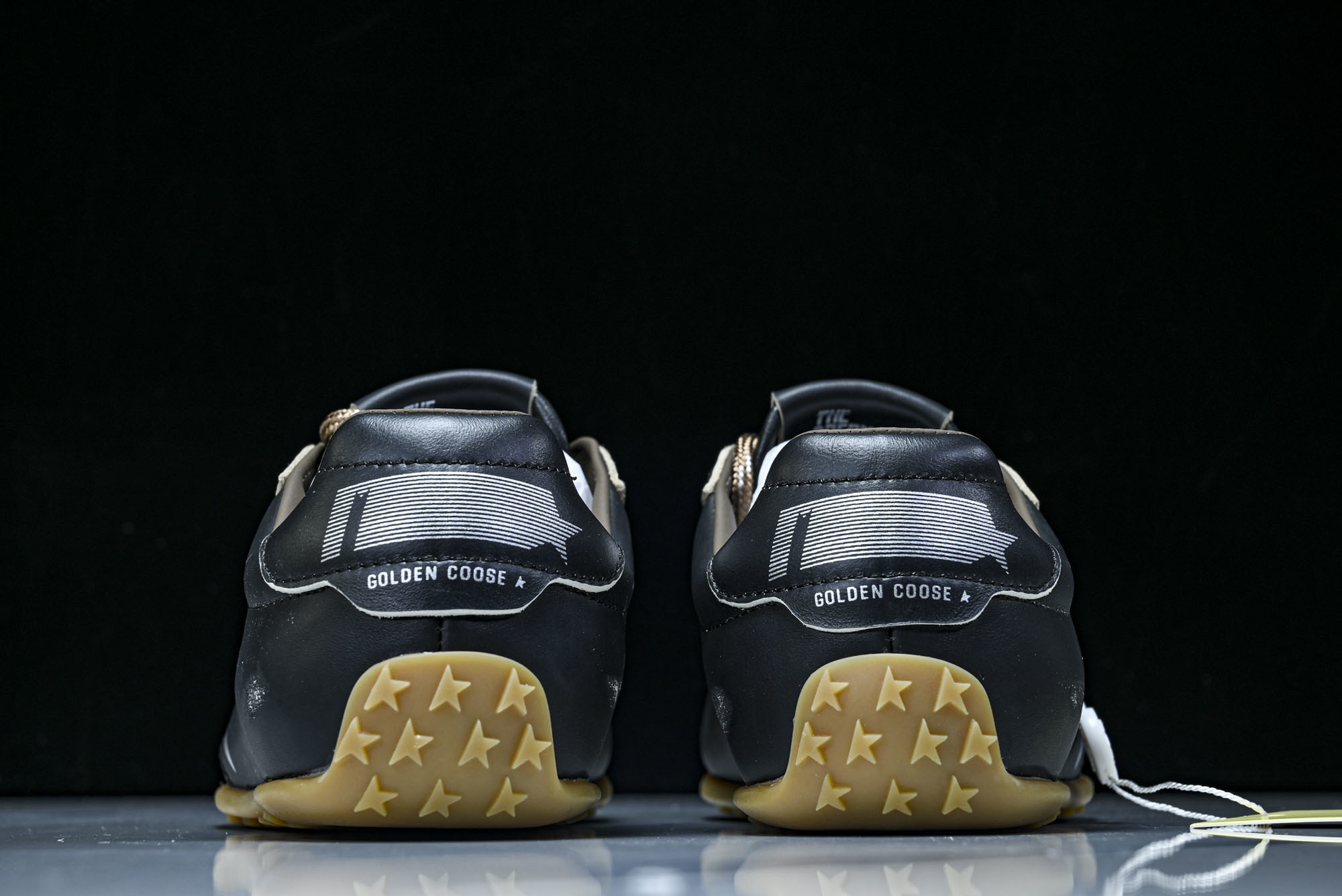 Golden Goose 25周年限定款三色系带平底低帮德训板鞋2025新款星星做旧小脏鞋女_CM_2#