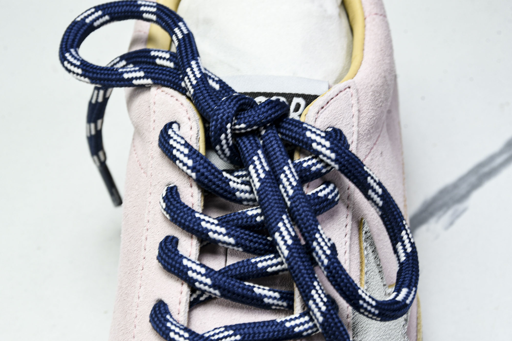 Golden Goose 25周年限定款三色系带平底低帮德训板鞋2025新款星星做旧小脏鞋女_CM_4G