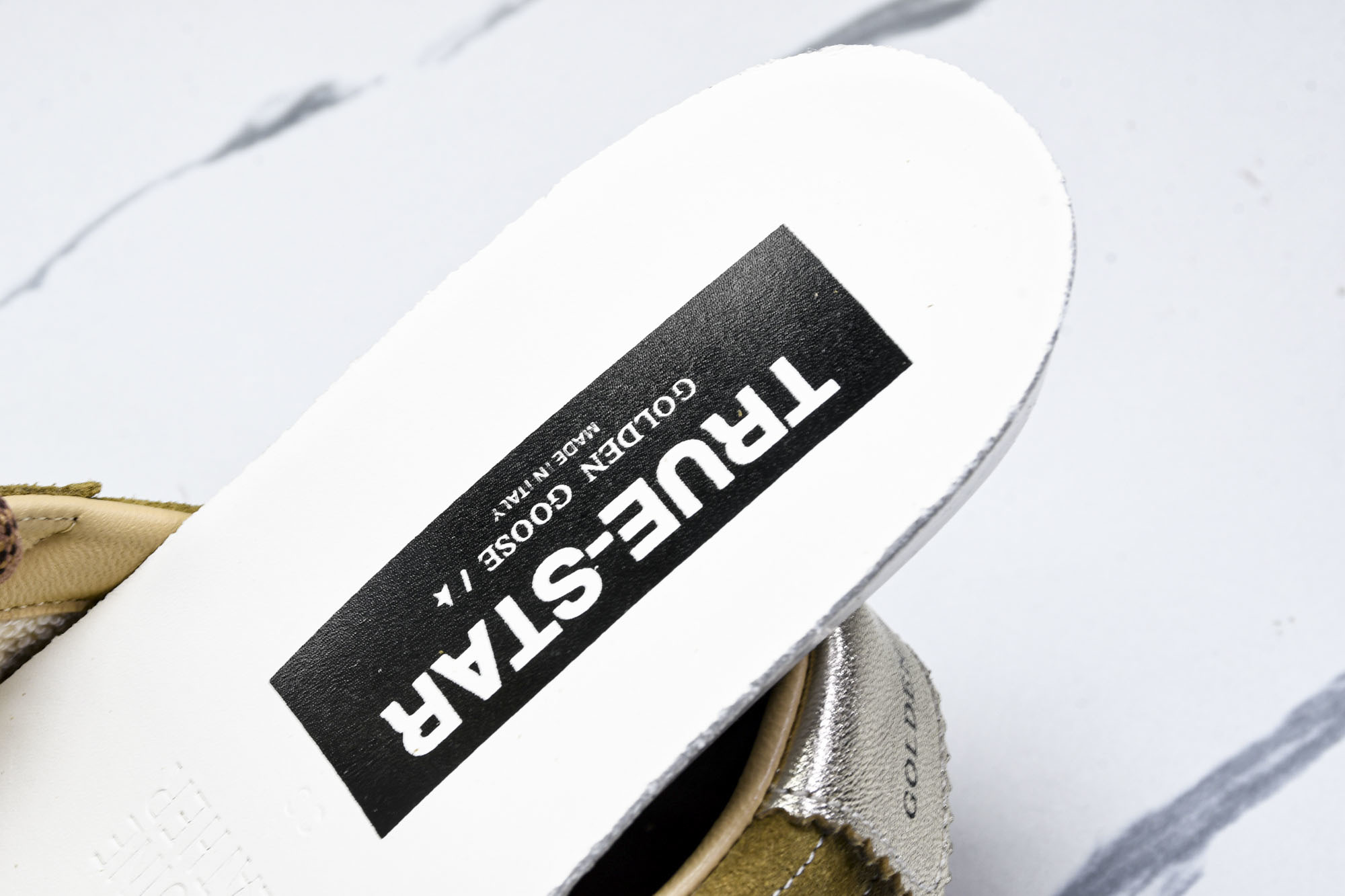 Golden Goose 25周年限定款三色系带平底低帮德训板鞋2025新款星星做旧小脏鞋女_CM_5G