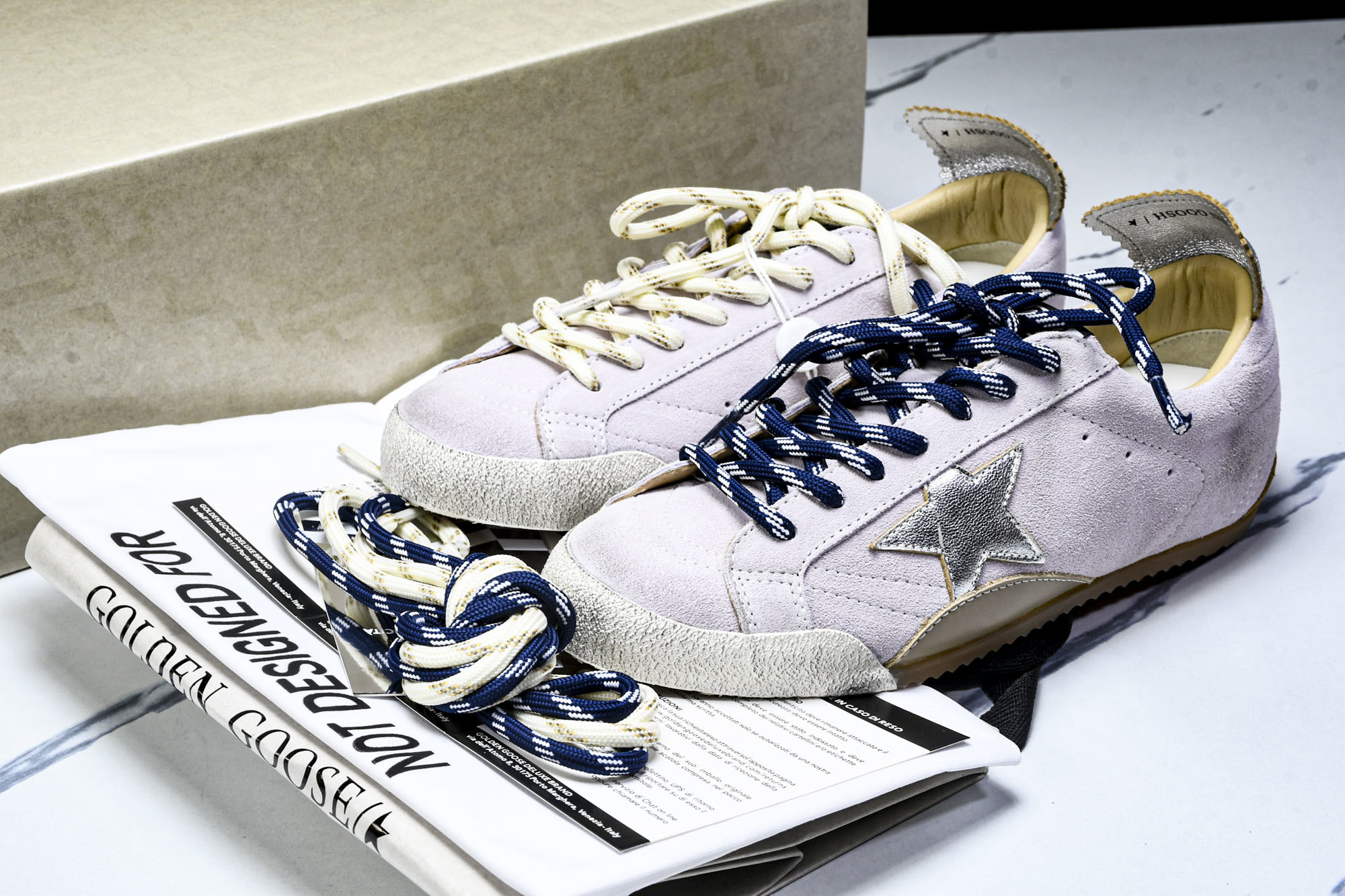 Golden Goose True Star 25s最新款  藕色Golden Goose True S