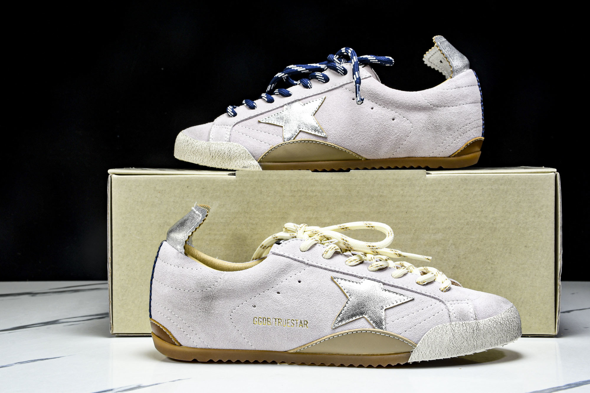 Golden Goose True Star 25s最新款  藕色Golden Goose True S