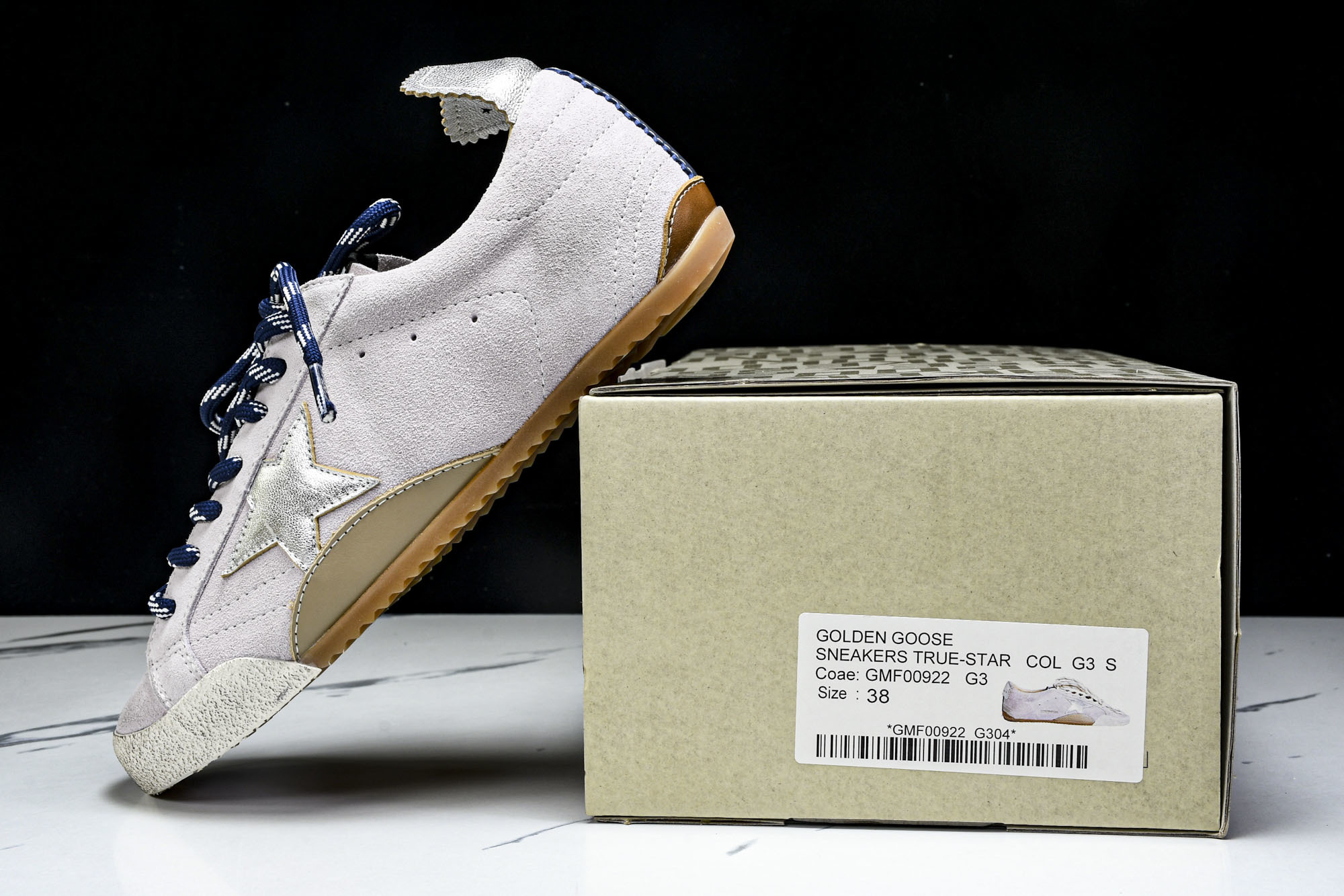 Golden Goose True Star 25s最新款  藕色Golden Goose True S