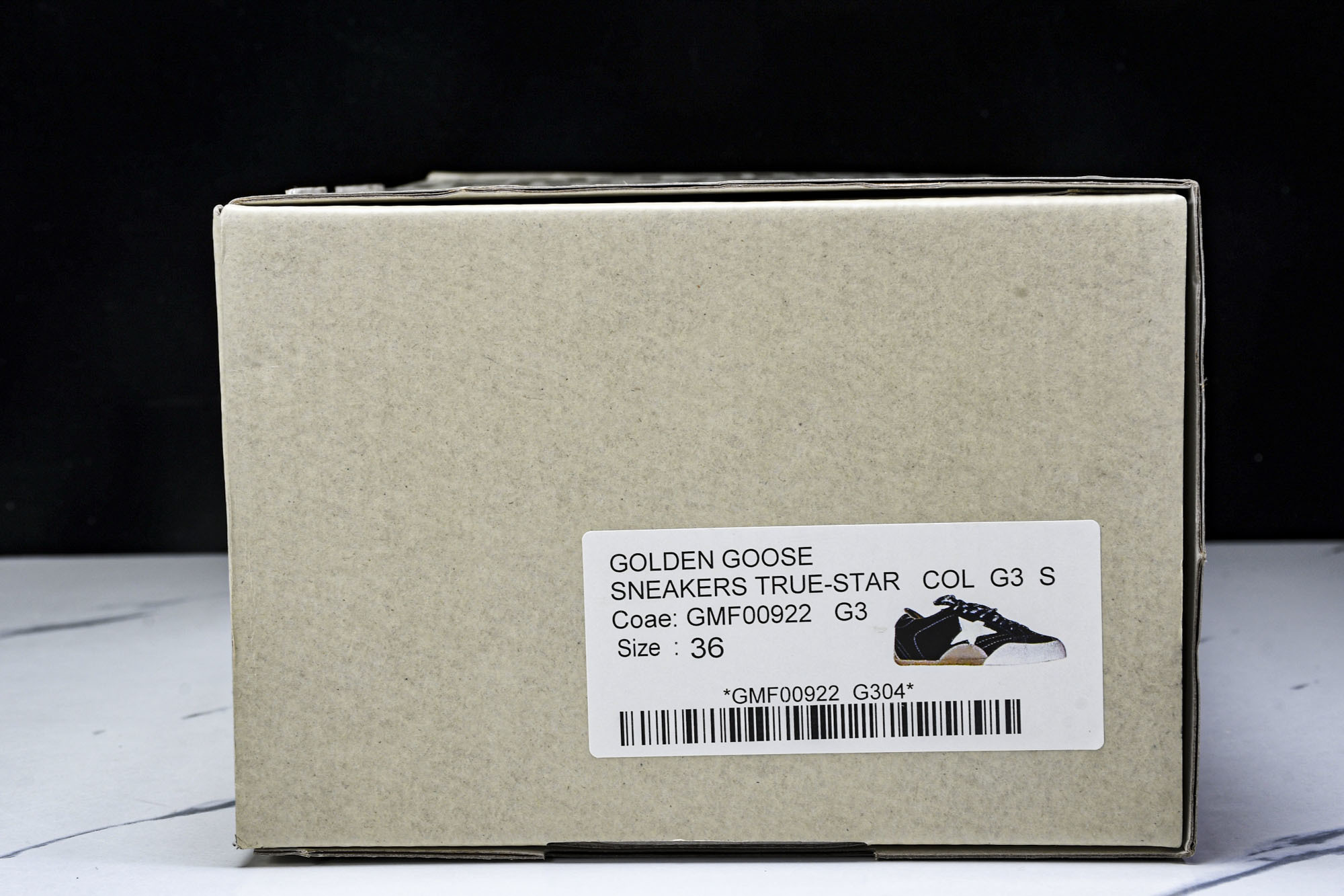 Golden Goose True Star 25s最新款 黑色Golden Goose True St