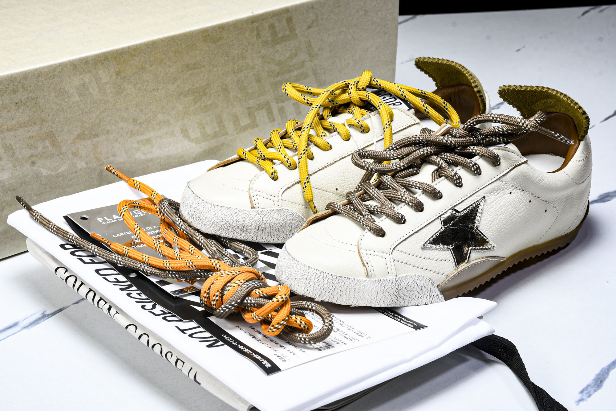 Golden Goose True Star 25s最新款白色Golden Goose True Sta