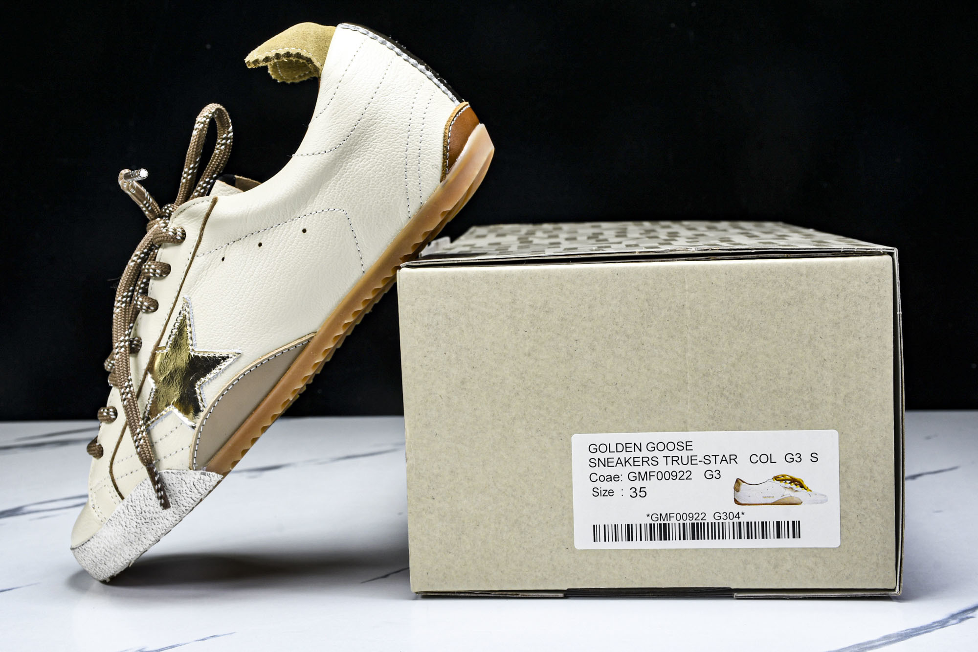 Golden Goose True Star 25s最新款白色Golden Goose True Sta