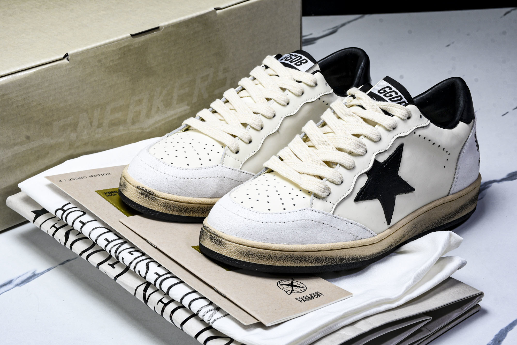 GGDB Golden Goose Super Star系列小脏运动鞋 25ss官方新款_CM_1Lw2