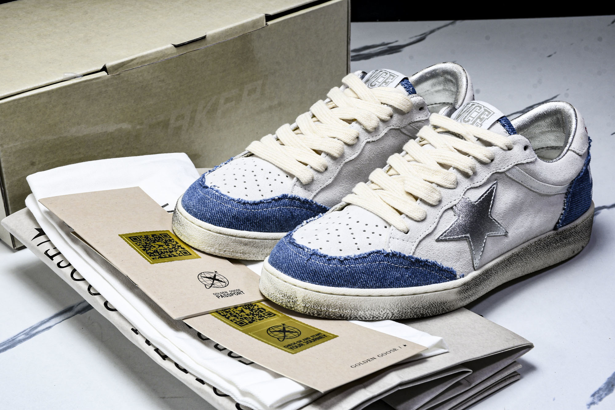 GGDB Golden Goose Super Star系列小脏运动鞋 25ss官方新款_CM_2Lw2