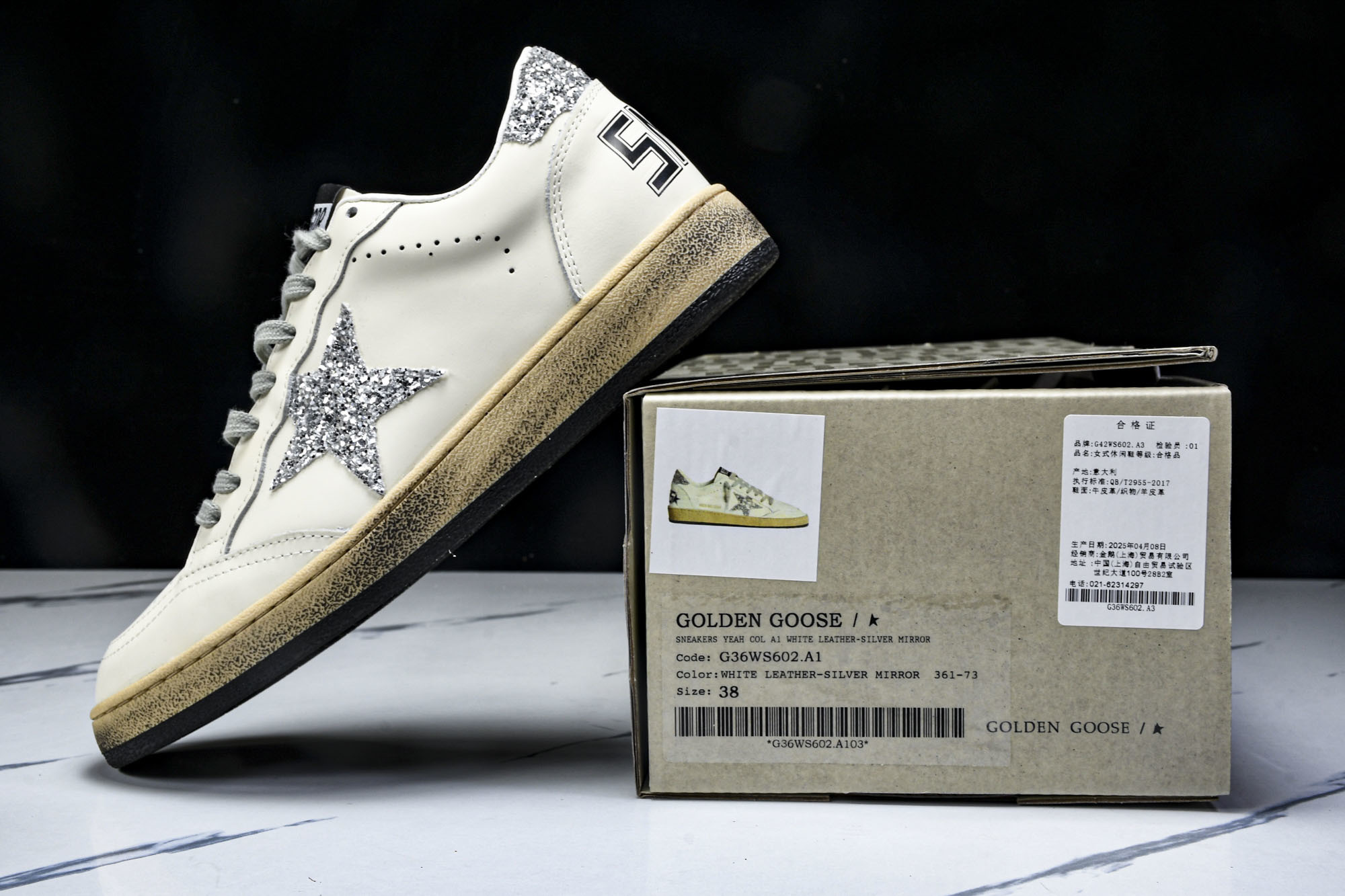 GGDB Golden Goose Super Star系列小脏运动鞋 25ss官方新款_CM_3Lw2