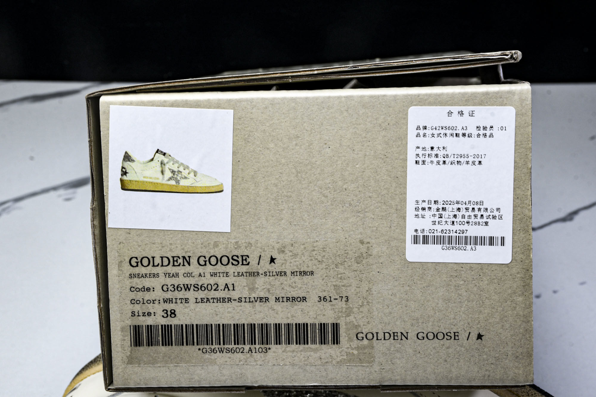 GGDB Golden Goose Super Star系列小脏运动鞋 25ss官方新款_CM_3Lw2