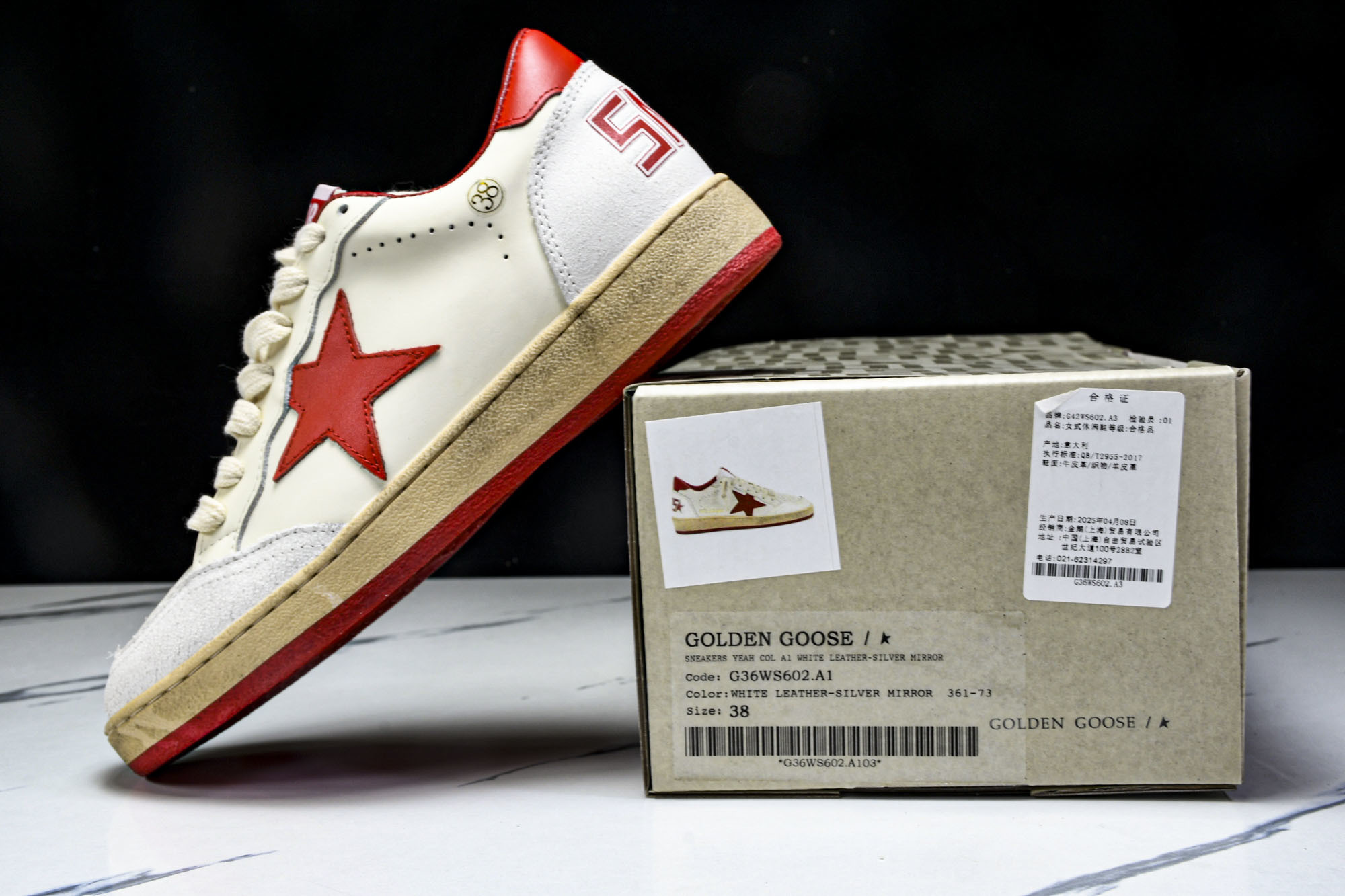 GGDB Golden Goose Super Star系列小脏运动鞋 25ss官方新款_CM_4Lw2