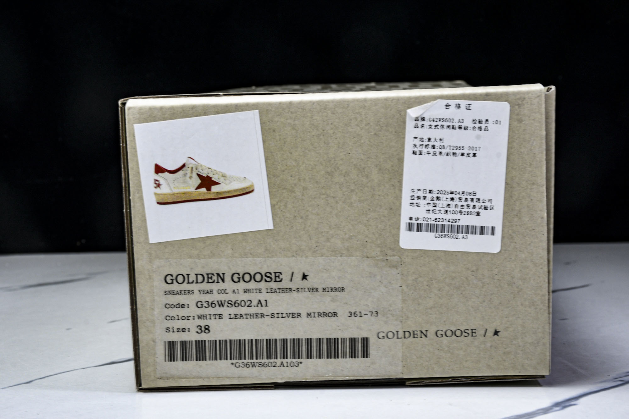GGDB Golden Goose Super Star系列小脏运动鞋 25ss官方新款_CM_4Lw2