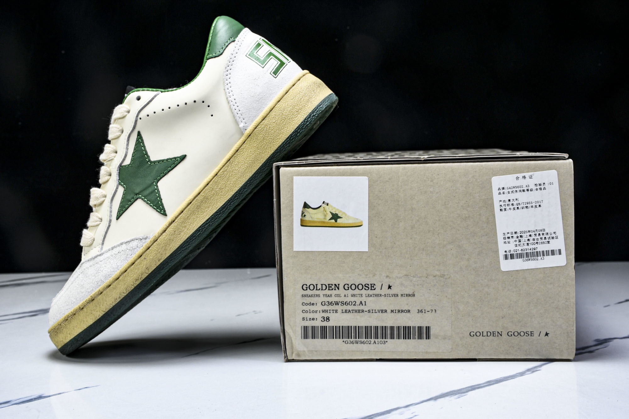 GGDB Golden Goose Super Star系列小脏运动鞋 25ss官方新款_CM_5Lw2