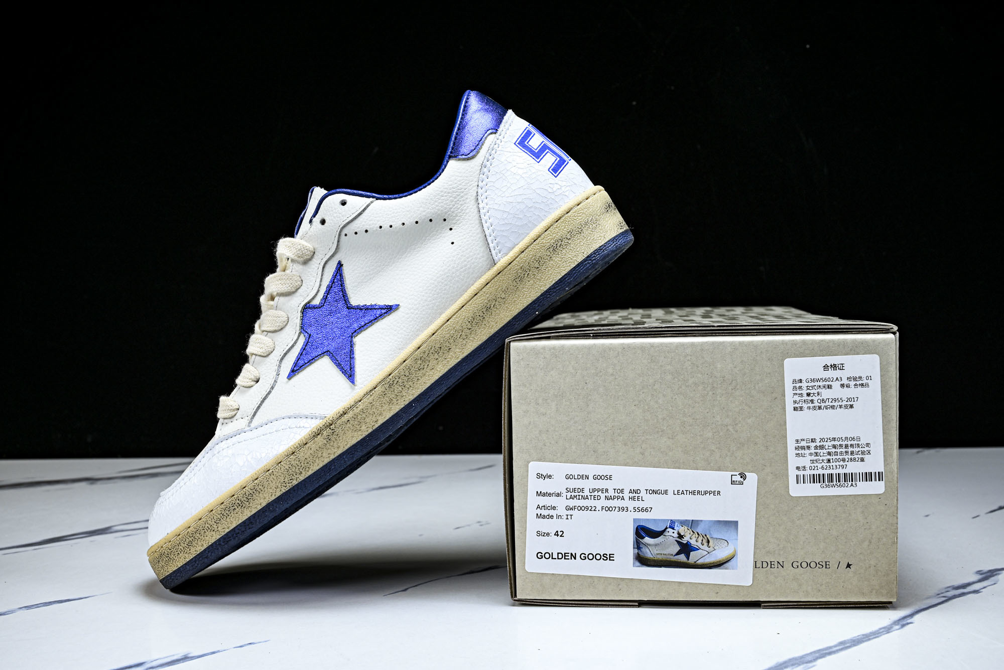 GOLDEN GOOSE DELUXE BRAND 男女情侣运动鞋 GMLw28 GGDB Golden