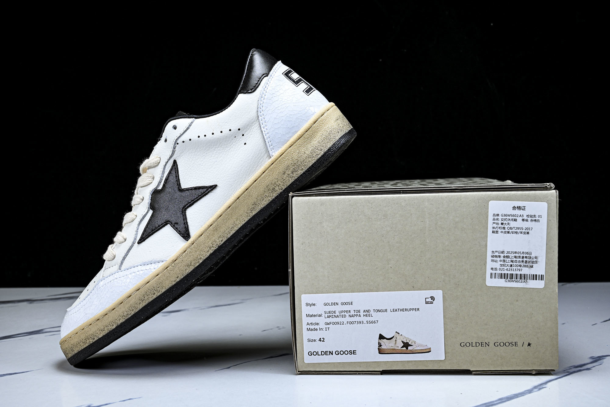 GOLDEN GOOSE DELUXE BRAND 男女情侣运动鞋 GM_CM_1Lw28 GGDB G