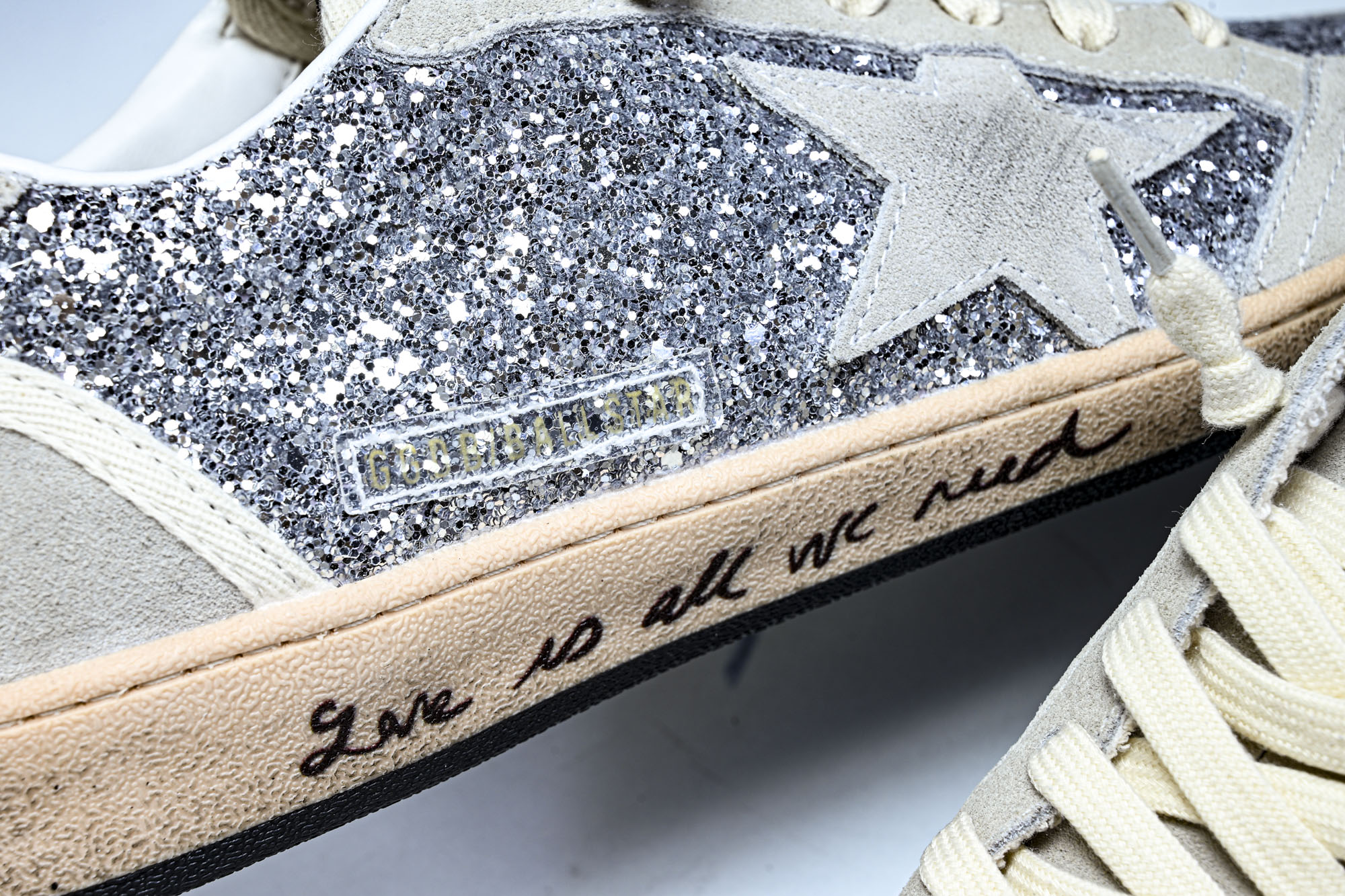 Golden Goose Ball Star 低帮休闲板鞋 GGDB小脏鞋 亮片 灰棕海淘代购同渠道品质