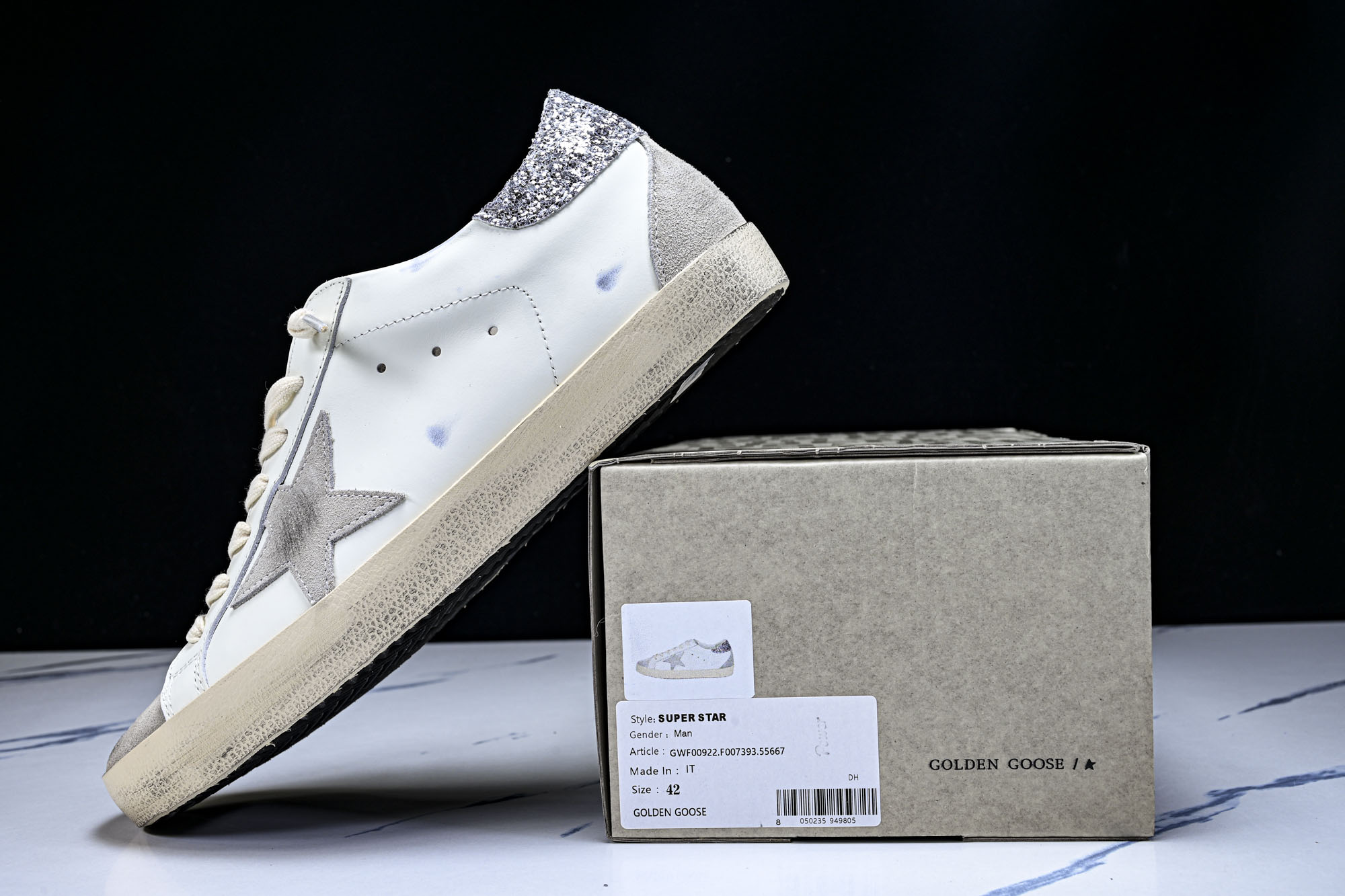 Golden Goose Ball Star 低帮休闲板鞋 GGDB小脏鞋 棕白 钻尾海淘代购同渠道品质