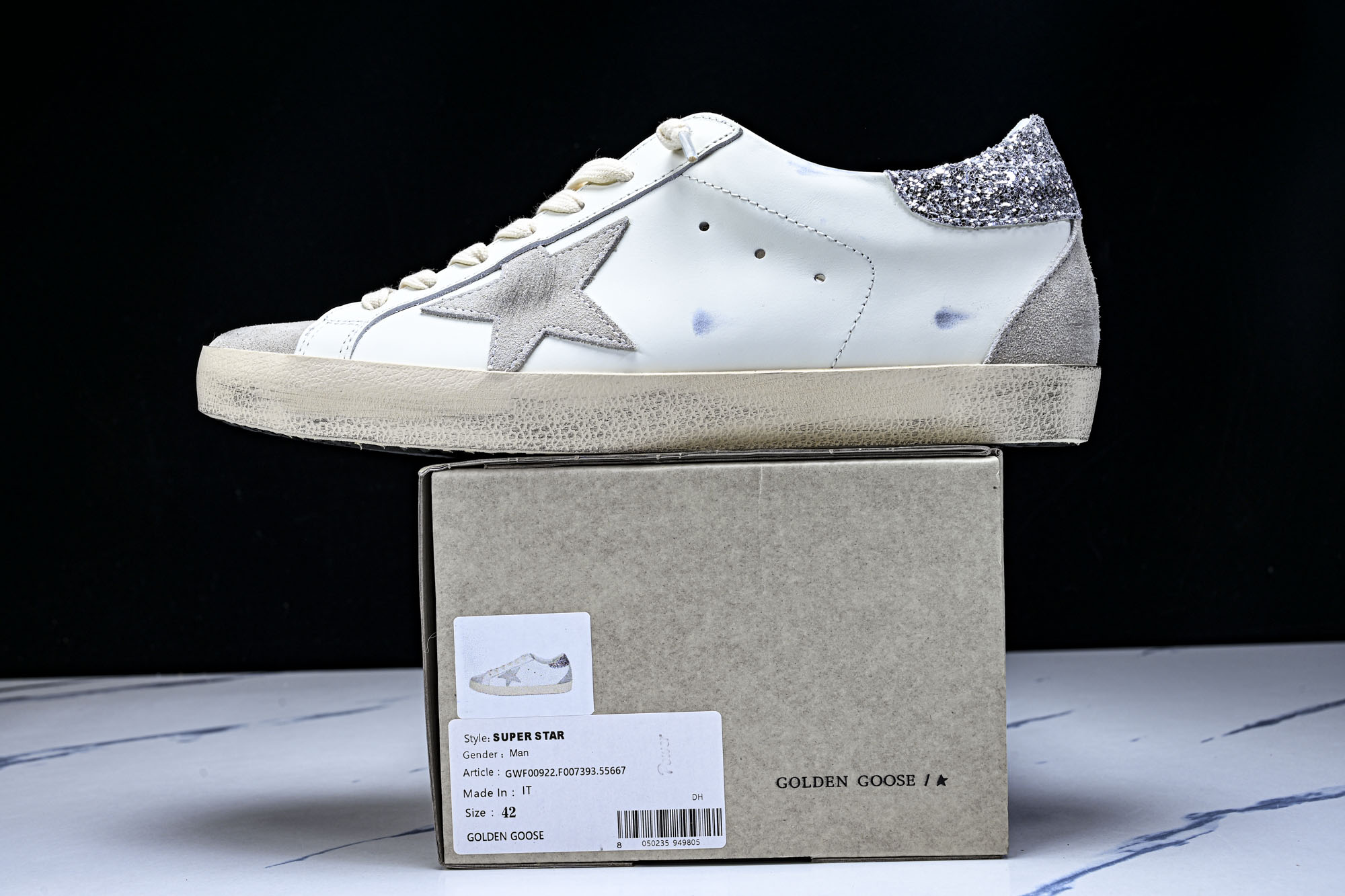 Golden Goose Ball Star 低帮休闲板鞋 GGDB小脏鞋 棕白 钻尾海淘代购同渠道品质