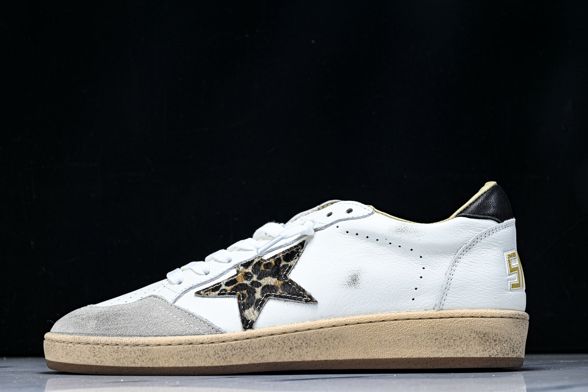 Golden Goose Ball Star 低帮休闲板鞋 GGDB小脏鞋 棕白 黑皮海淘代购同渠道品质
