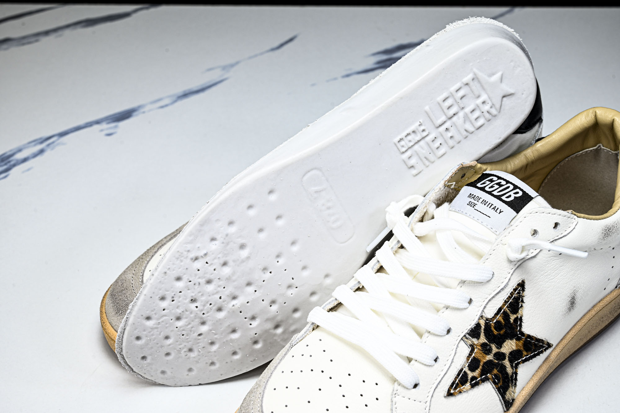 Golden Goose Ball Star 低帮休闲板鞋 GGDB小脏鞋 棕白 黑皮海淘代购同渠道品质