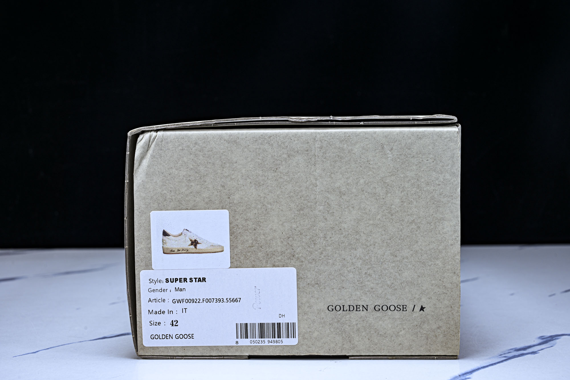 Golden Goose Ball Star 低帮休闲板鞋 GGDB小脏鞋 棕白 黑皮海淘代购同渠道品质