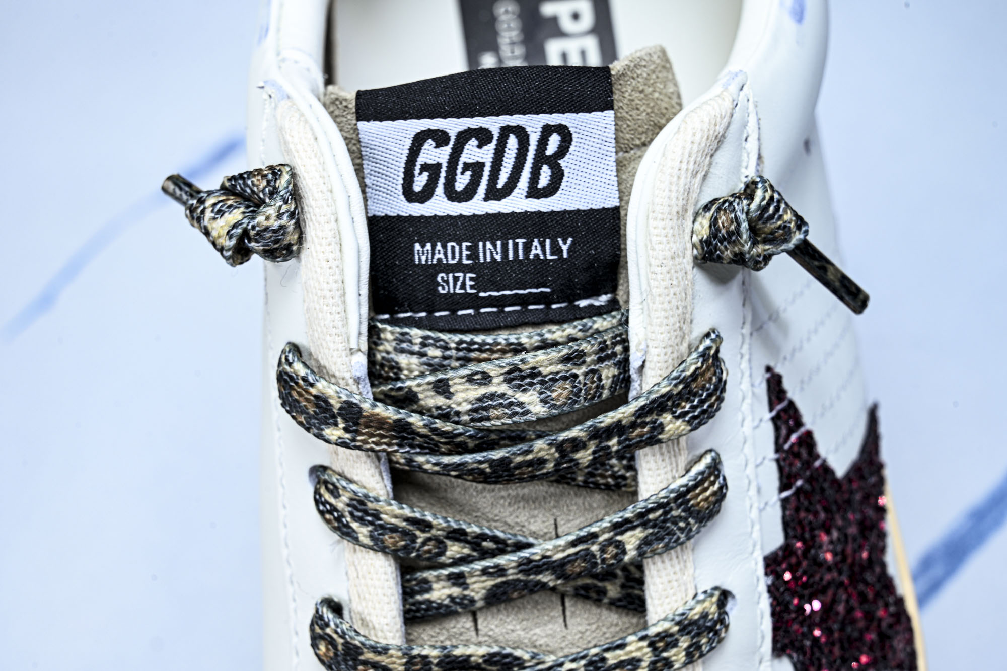 Golden Goose Ball Star 低帮休闲板鞋 GGDB小脏鞋 白棕 豹纹星海淘代购同渠道品