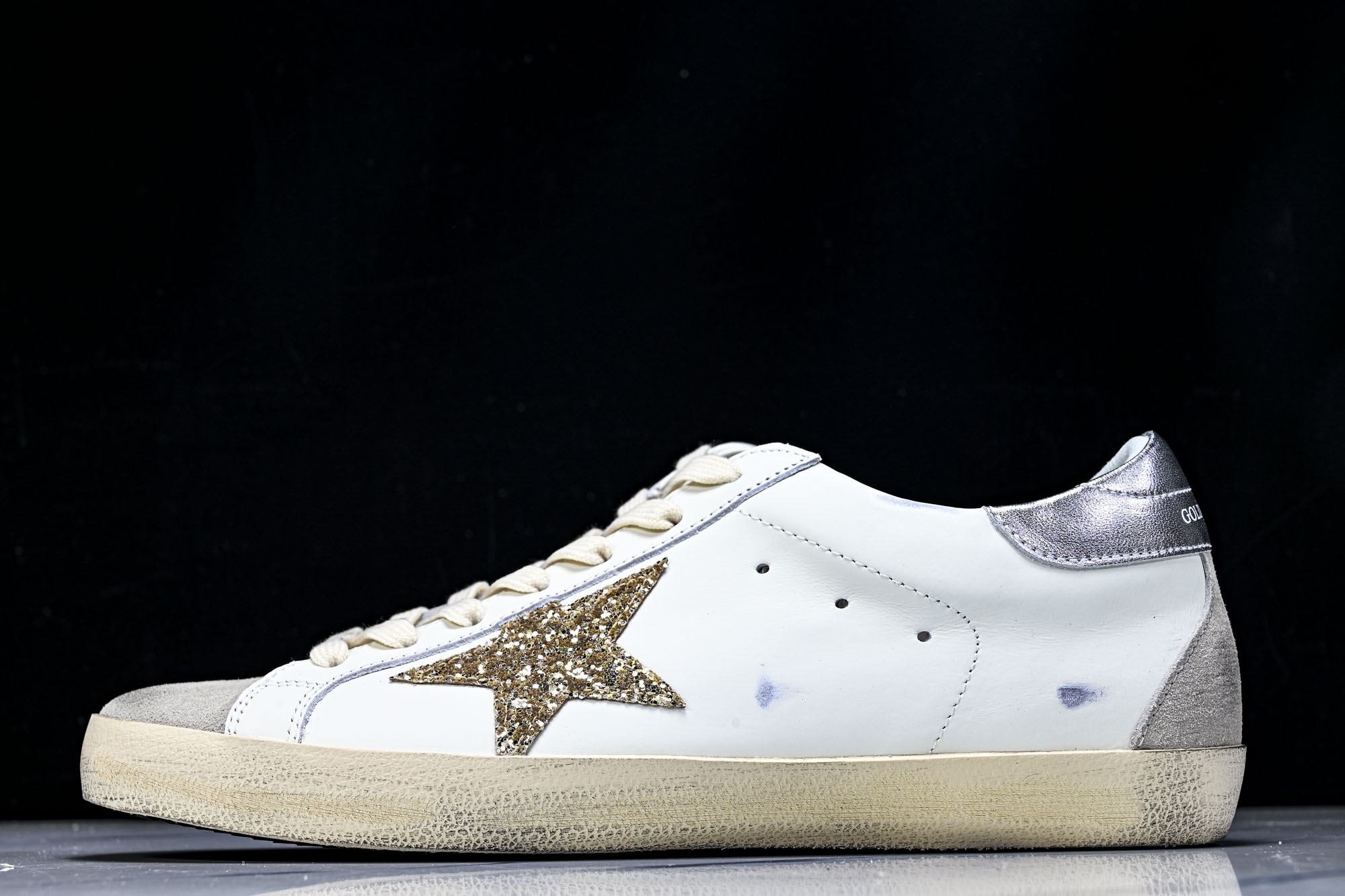 Golden Goose Ball Star 低帮休闲板鞋 GGDB小脏鞋 粉白 金星海淘代购同渠道品质