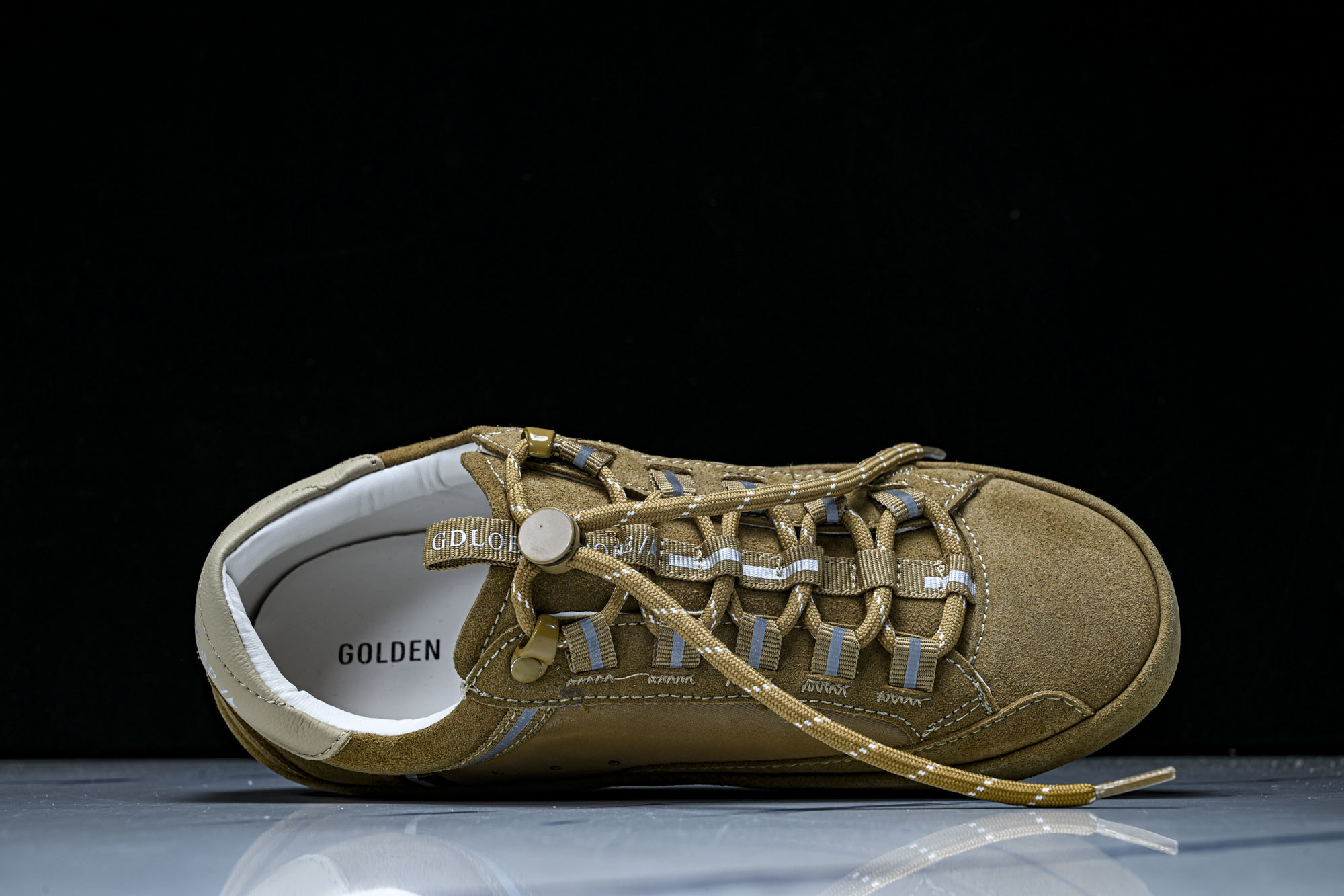 Golden Goose GGDB 麂皮拼接厚底系带休闲鞋女板鞋 #YZ006Golden Goose 