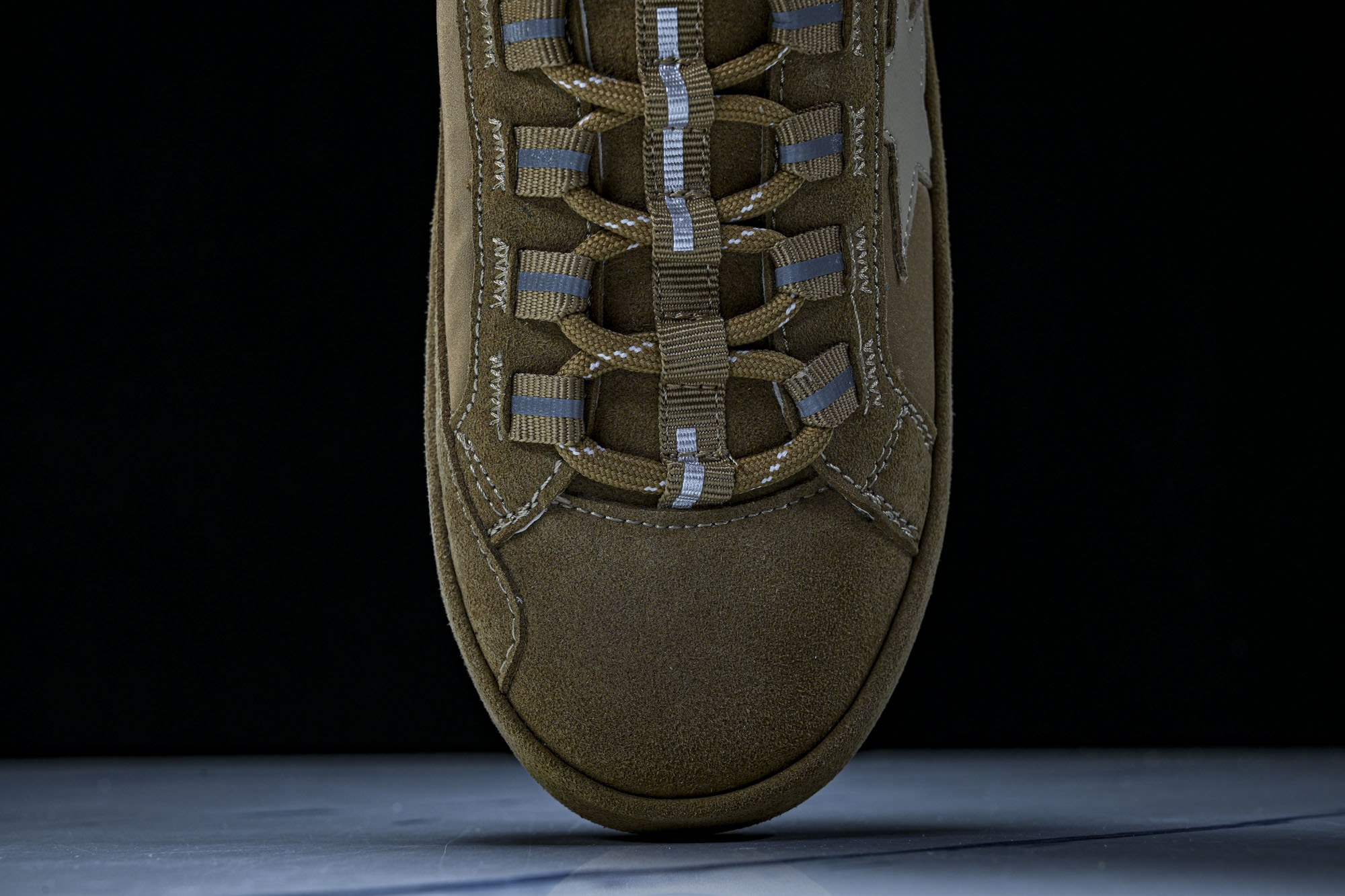 Golden Goose GGDB 麂皮拼接厚底系带休闲鞋女板鞋 #YZ006Golden Goose 