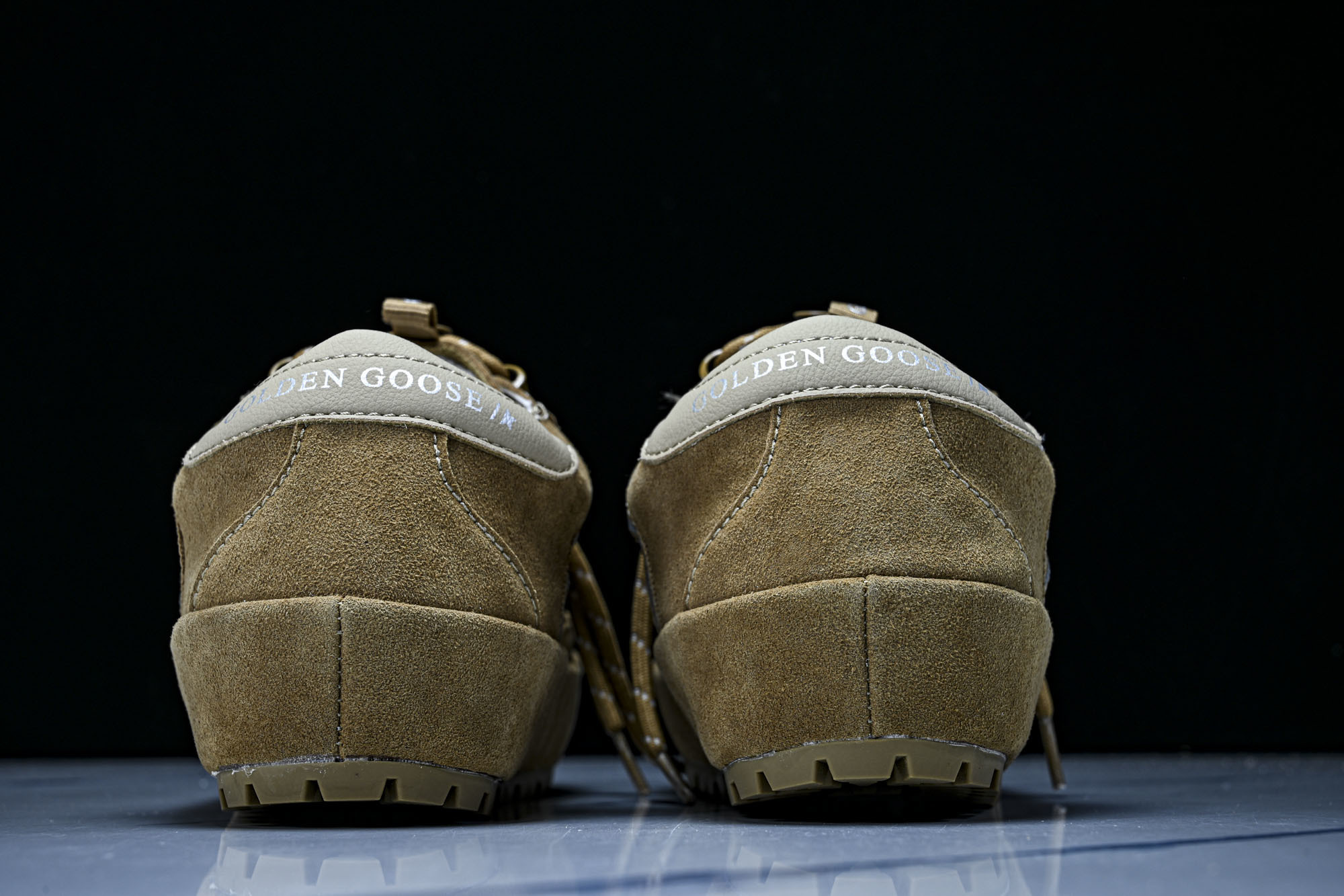 Golden Goose GGDB 麂皮拼接厚底系带休闲鞋女板鞋 #YZ006Golden Goose 