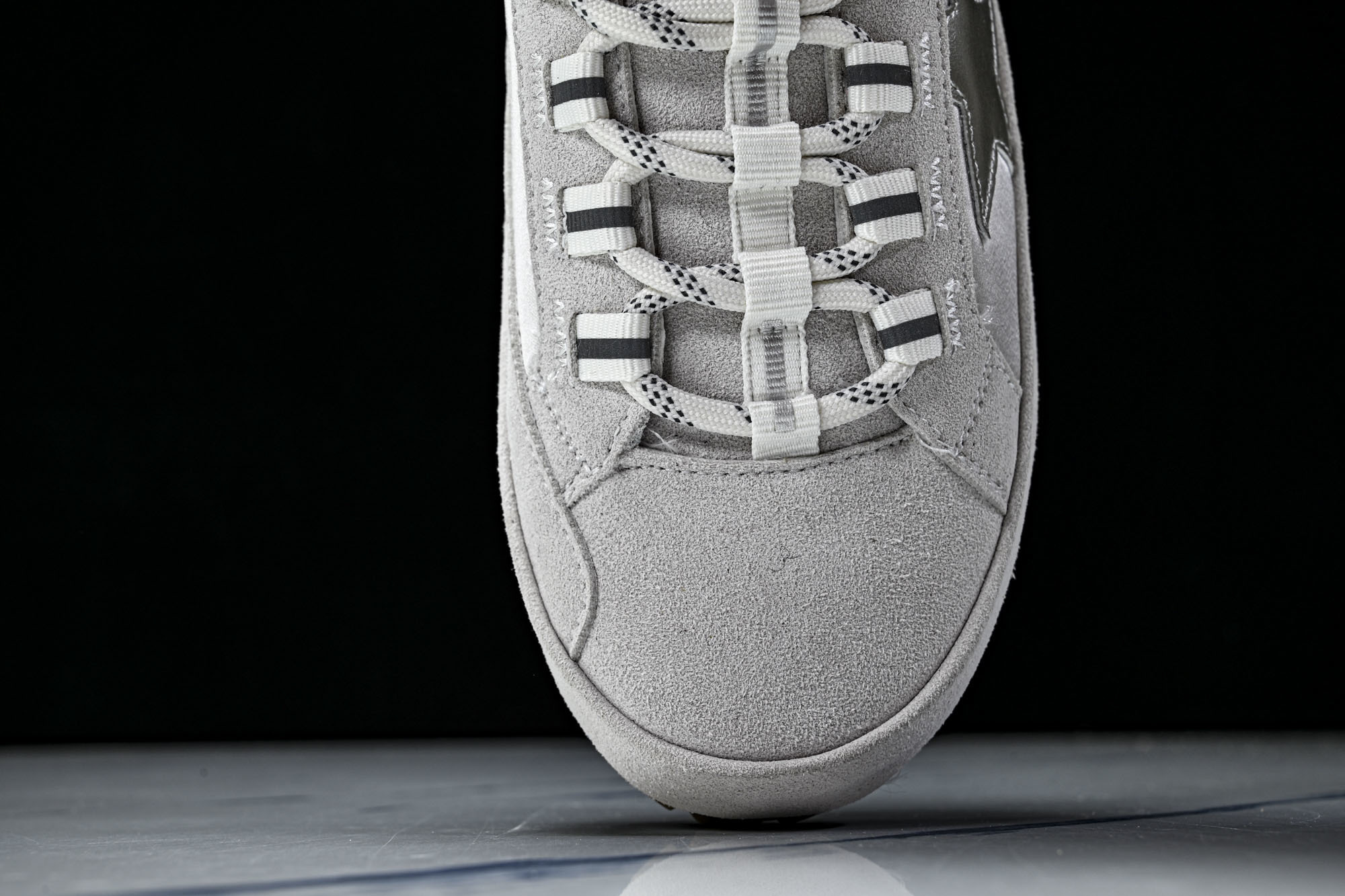 Golden Goose GGDB 麂皮拼接厚底系带休闲鞋女板鞋_CM_1 #YZ006Golden G