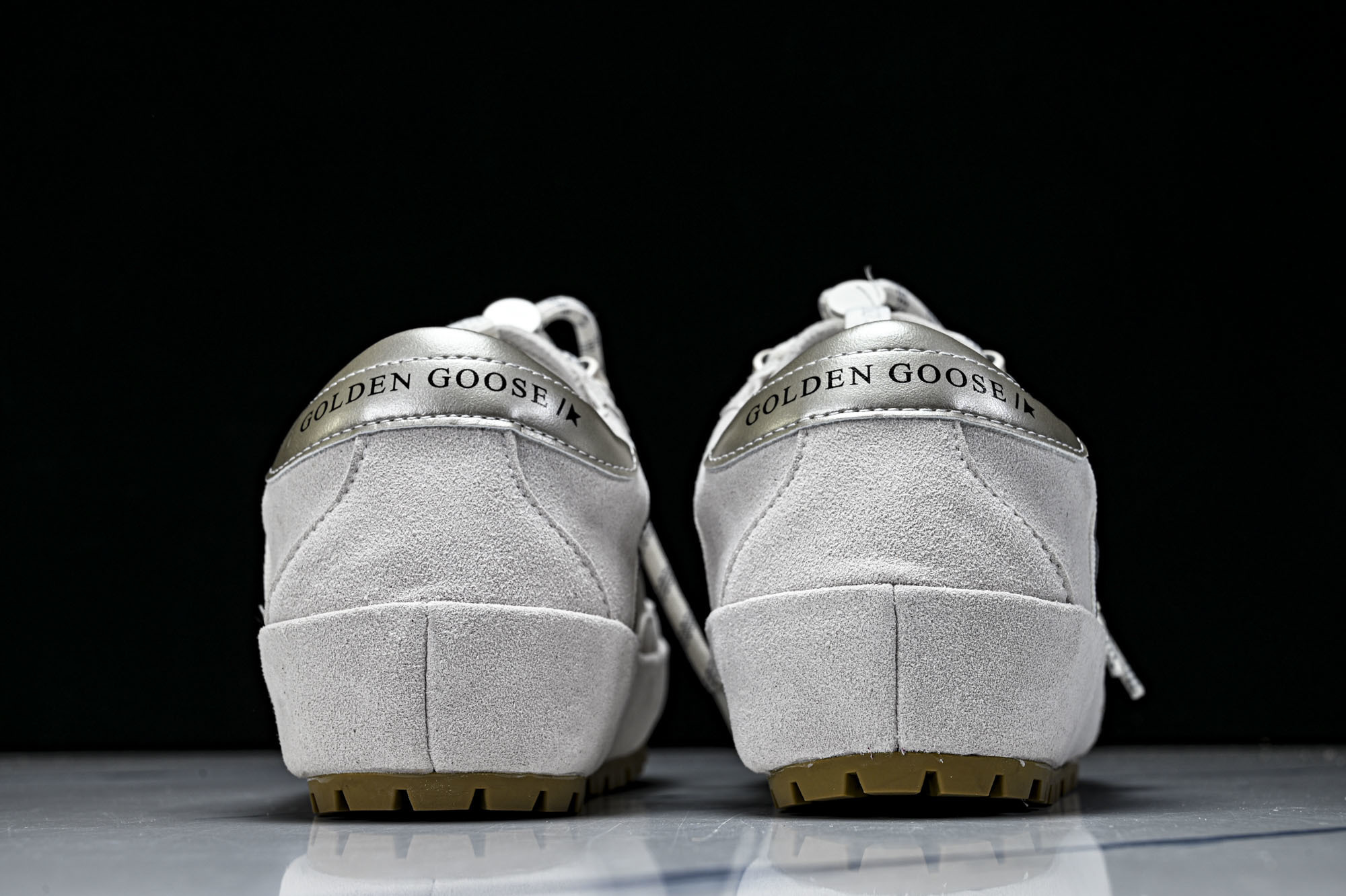 Golden Goose GGDB 麂皮拼接厚底系带休闲鞋女板鞋_CM_1 #YZ006Golden G