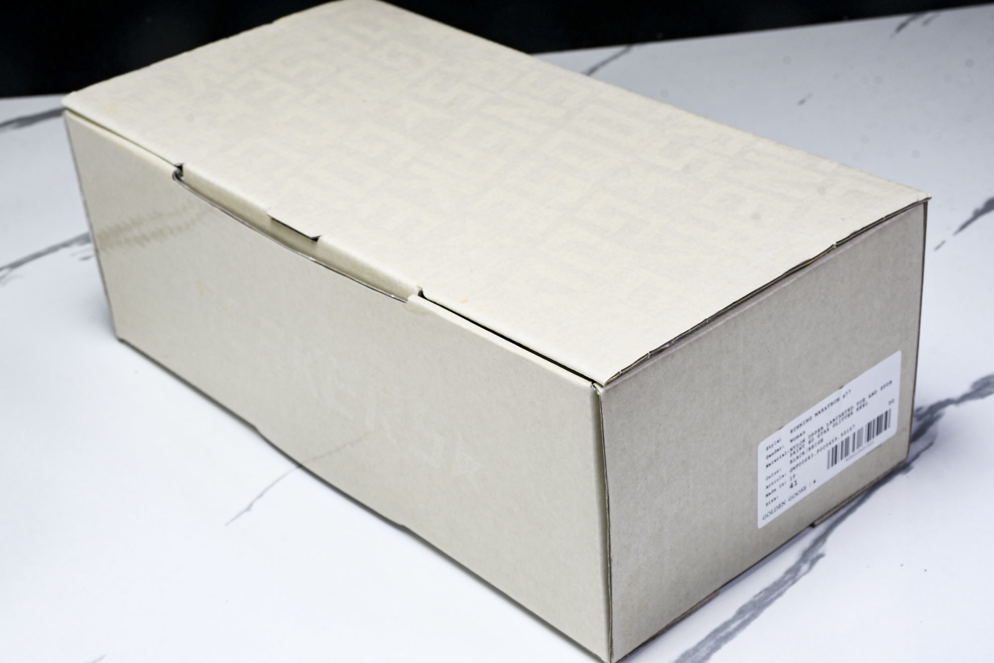 Golden Goose Marathon  舒适运动低帮生活休闲鞋_CM_1 #YZ006GGDB M