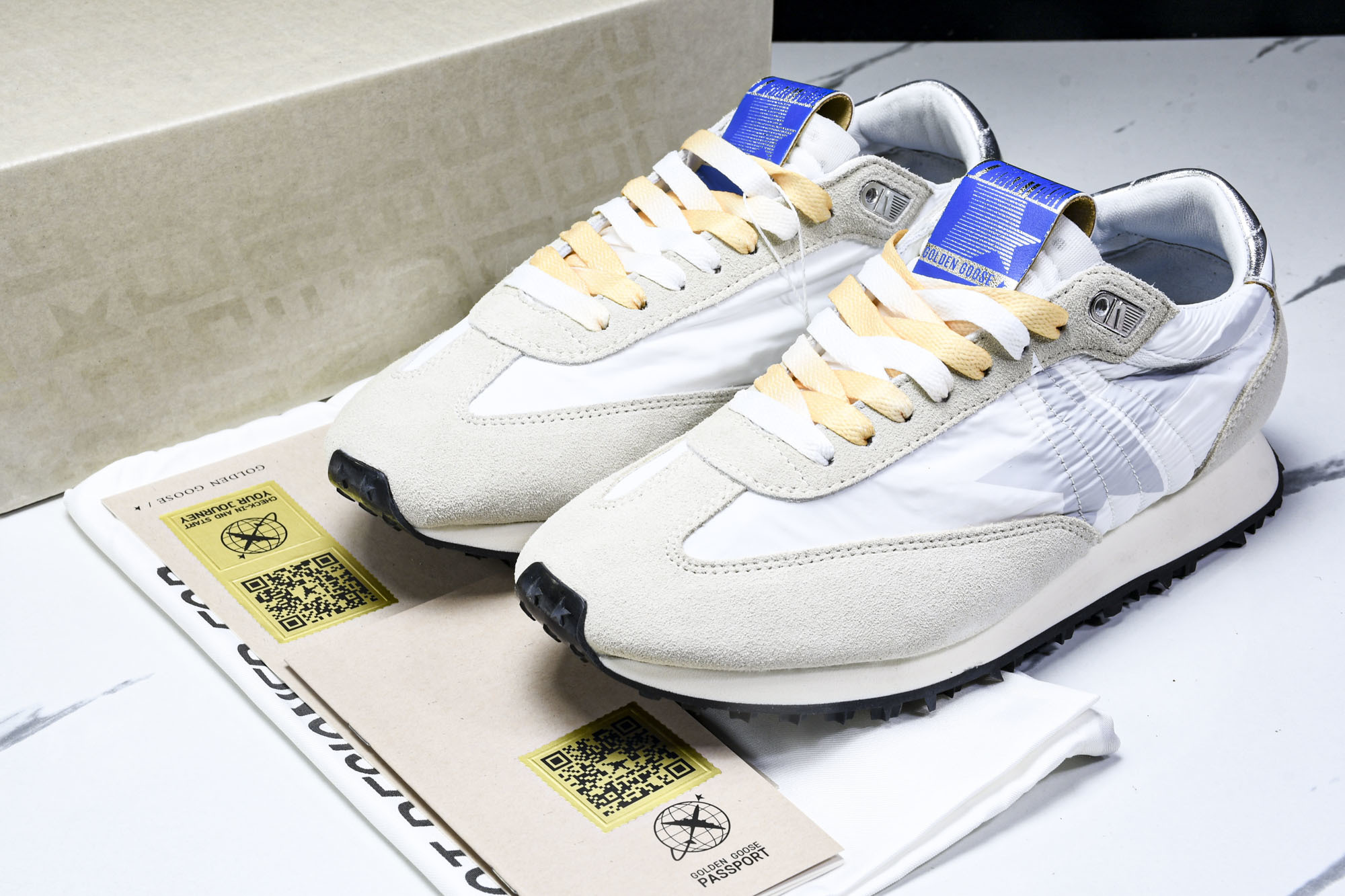 Golden Goose Marathon  舒适运动低帮生活休闲鞋_CM_3 #YZ006GGDB M