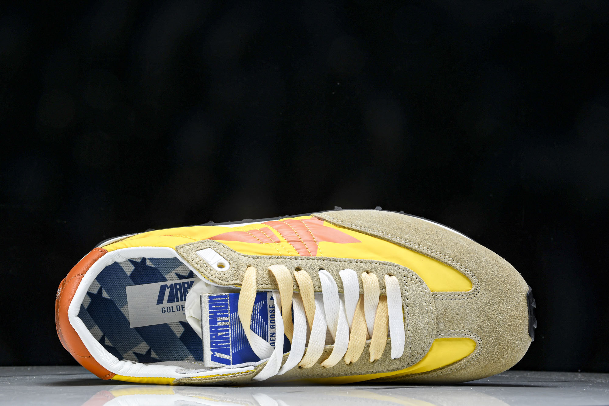 Golden Goose Marathon  舒适运动低帮生活休闲鞋_CM_4 #YZ006GGDB M