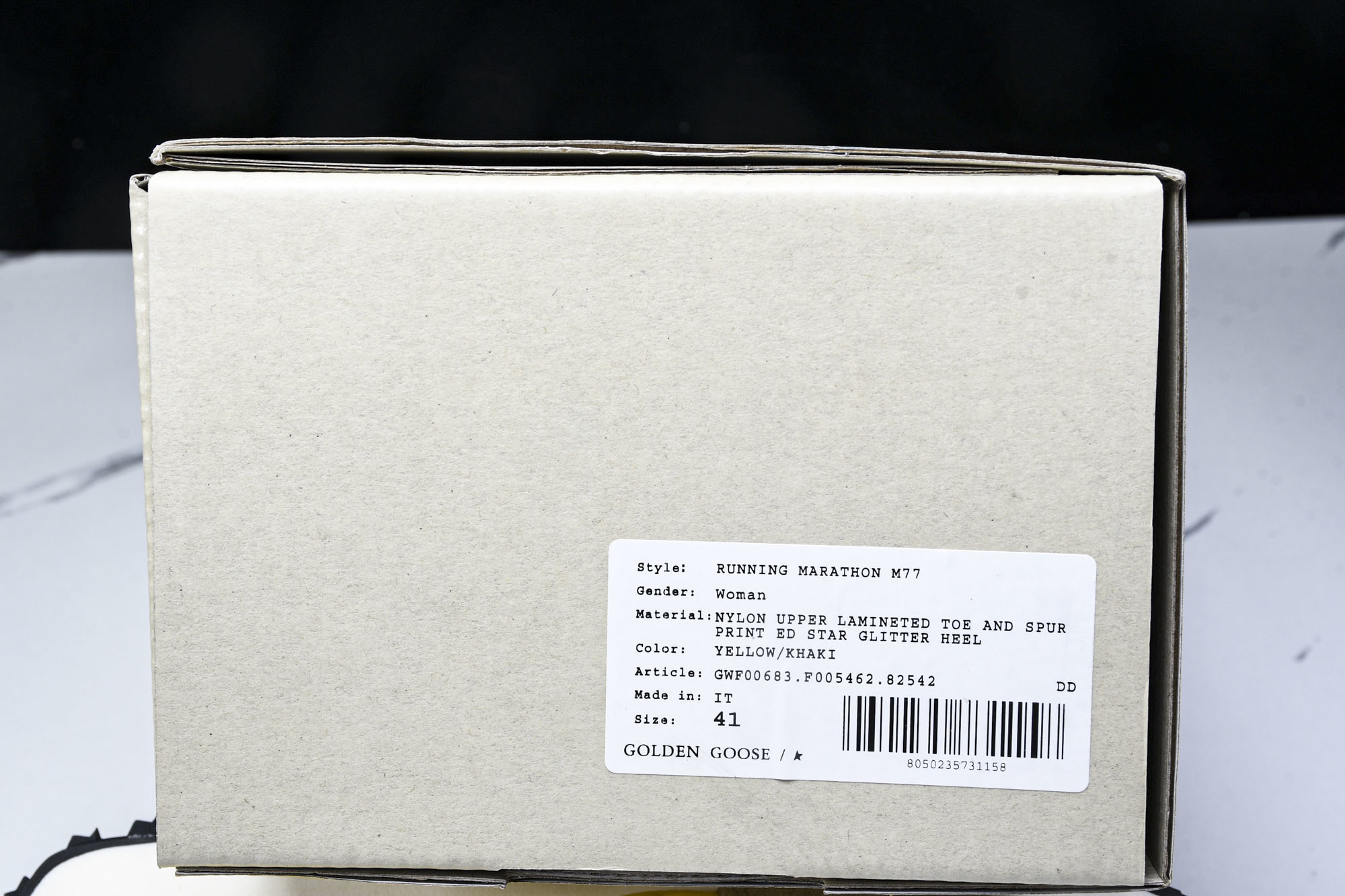 Golden Goose Marathon  舒适运动低帮生活休闲鞋_CM_4 #YZ006GGDB M