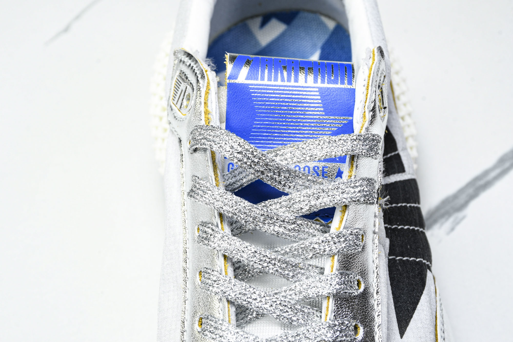 Golden Goose Marathon  舒适运动低帮生活休闲鞋_CM_5 #YZ006GGDB M